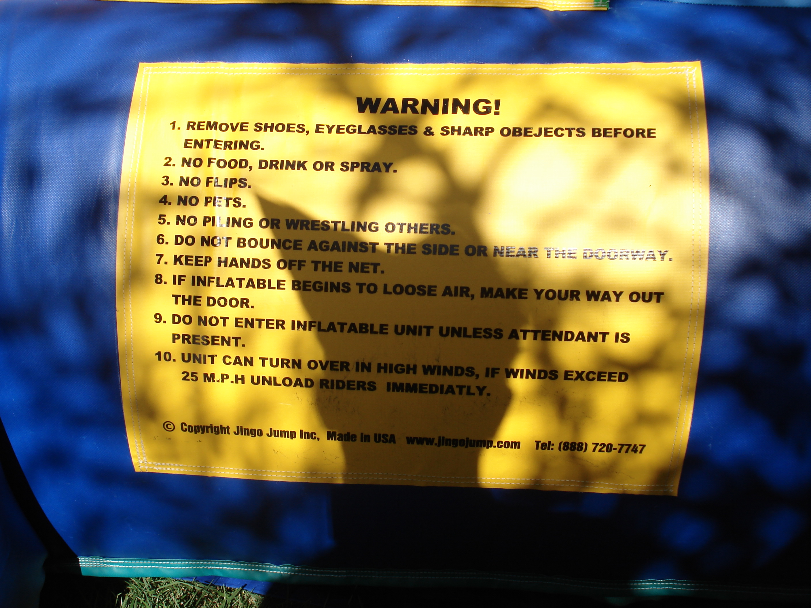 WARNING!