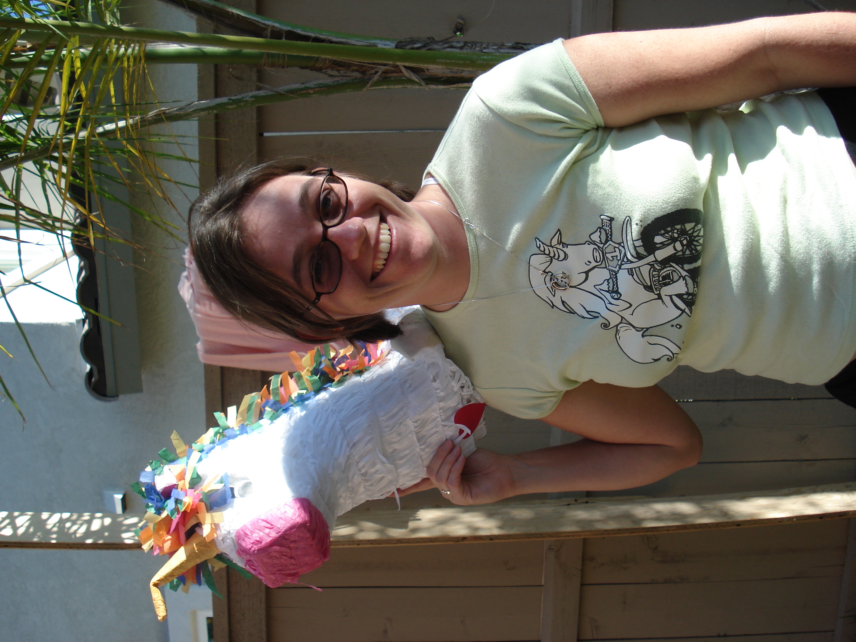 Erin, posing with her kill