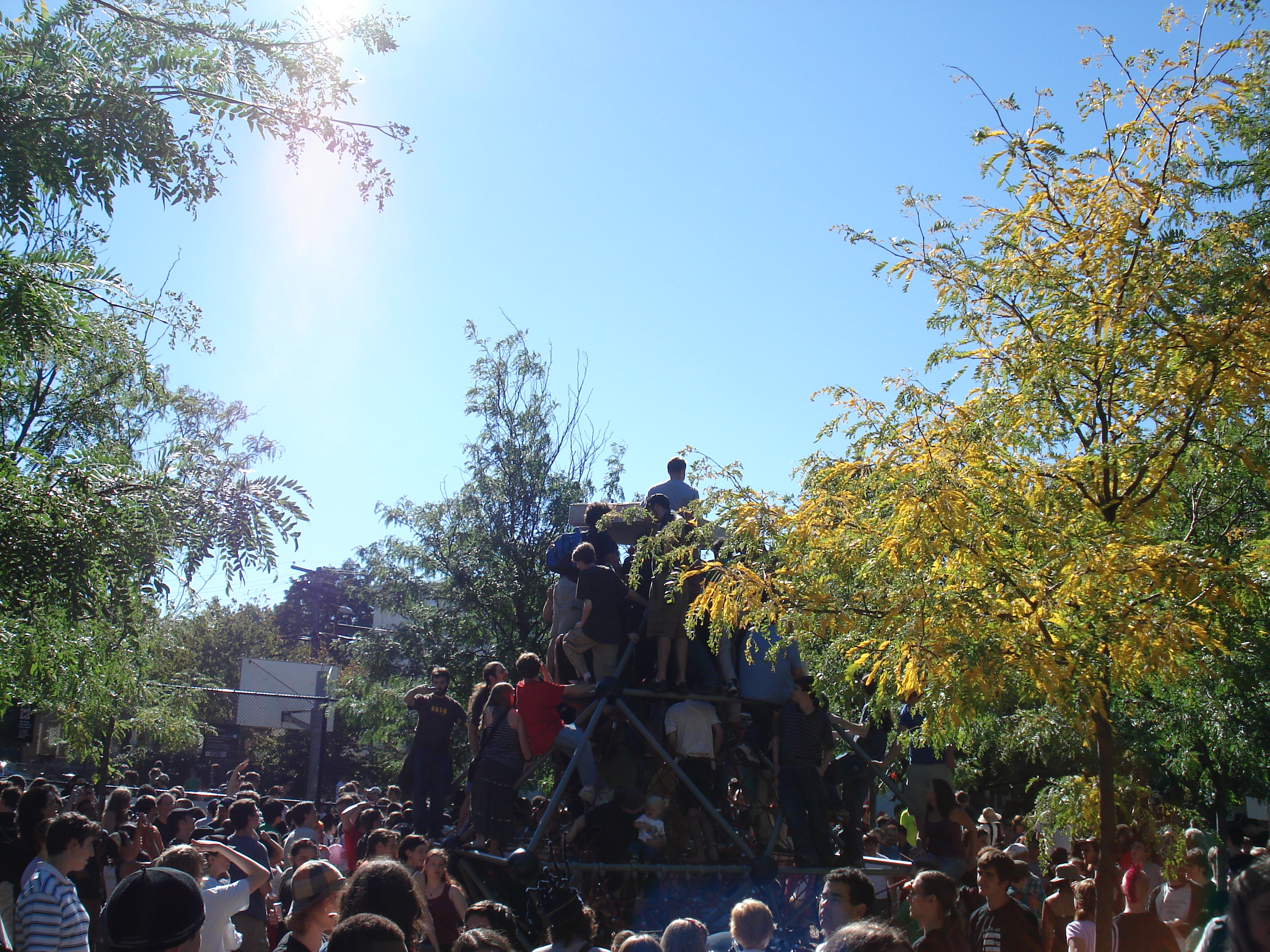 The crowd
