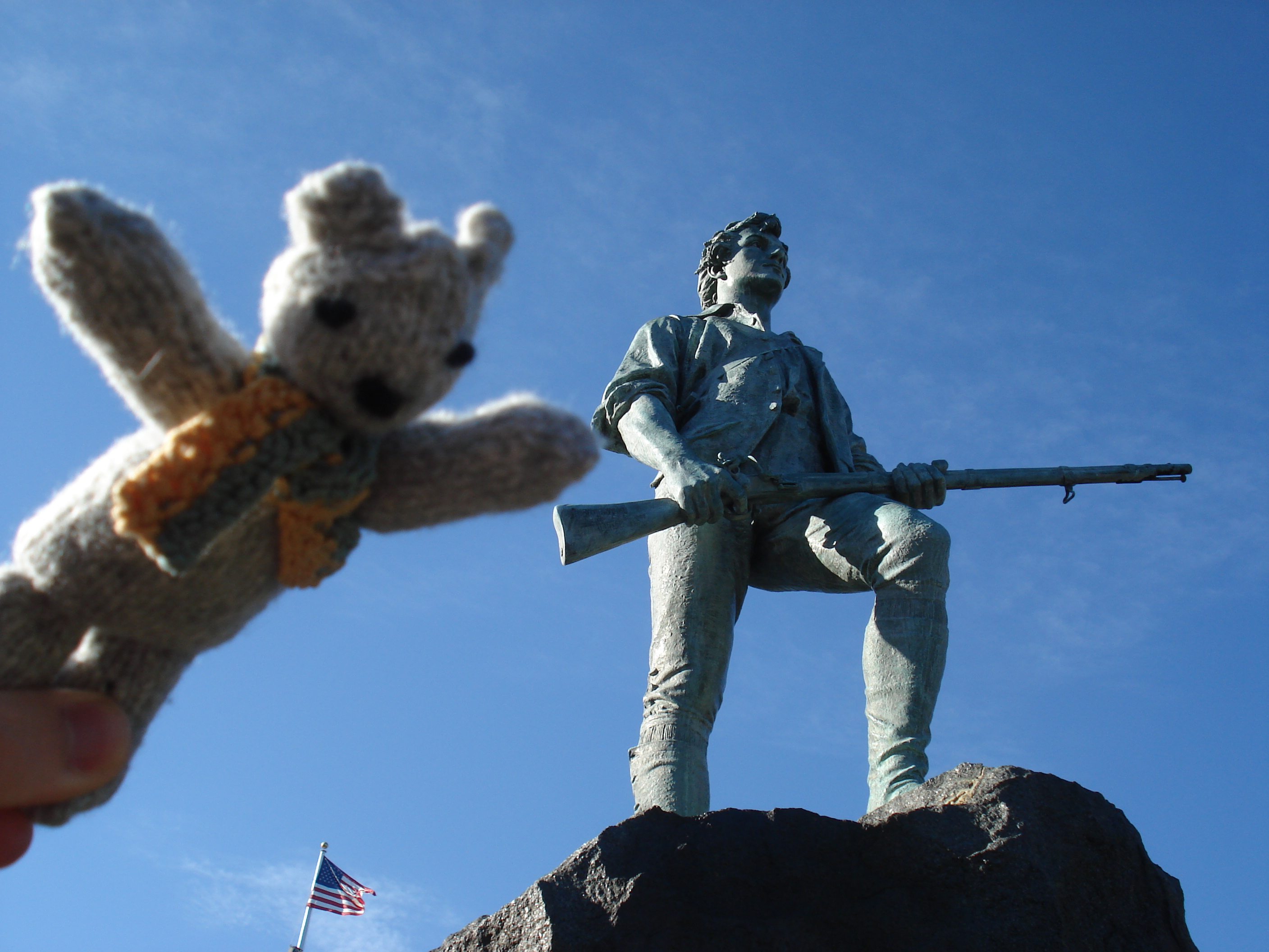 Oatmeal meets a minuteman