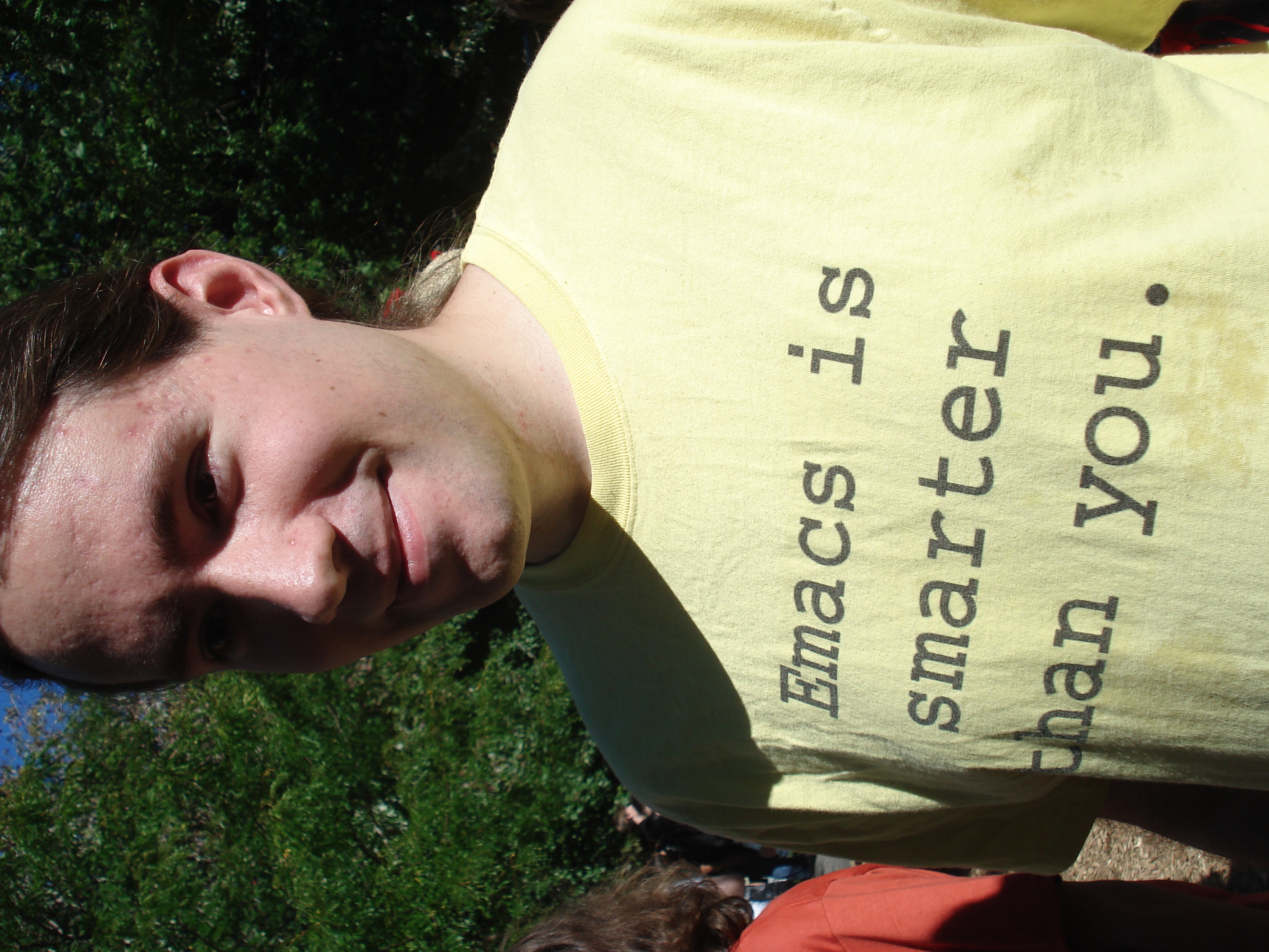 Emacs is smarter than you.