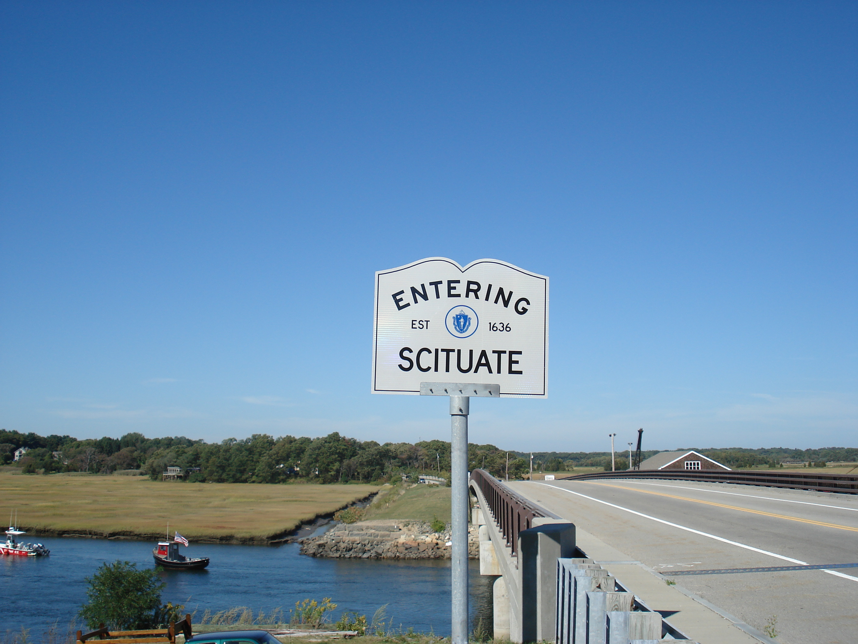 Entering Scituate