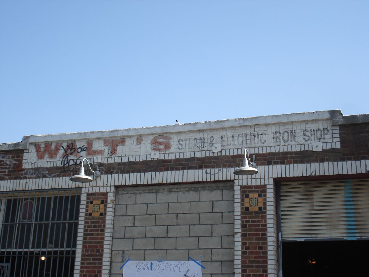 Walt's steam & electric iron shop
