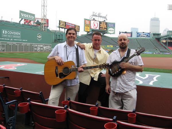 My cousin Danny, the lead singer, is in the middle.