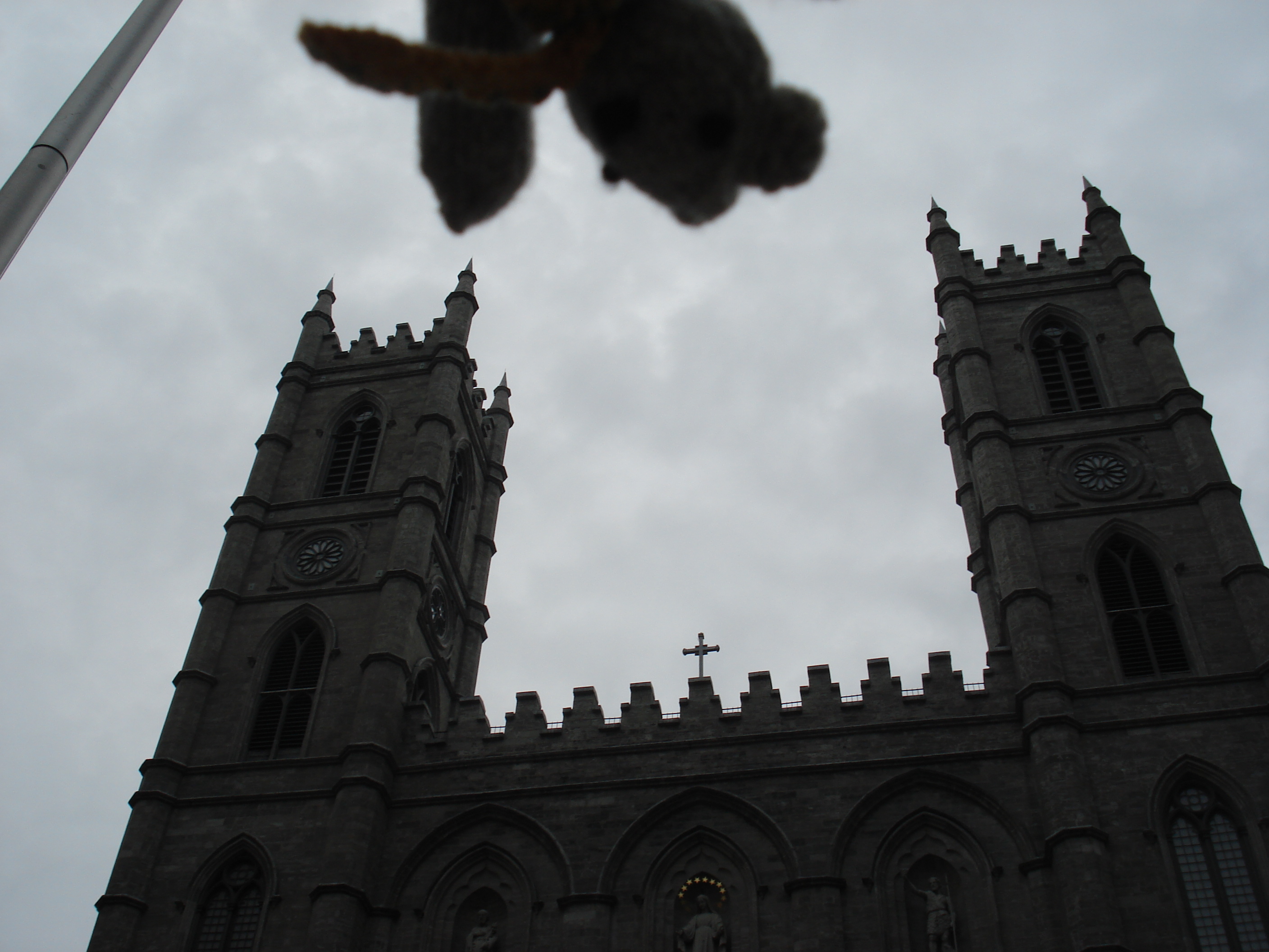 Oatmeal visits Notre Dame