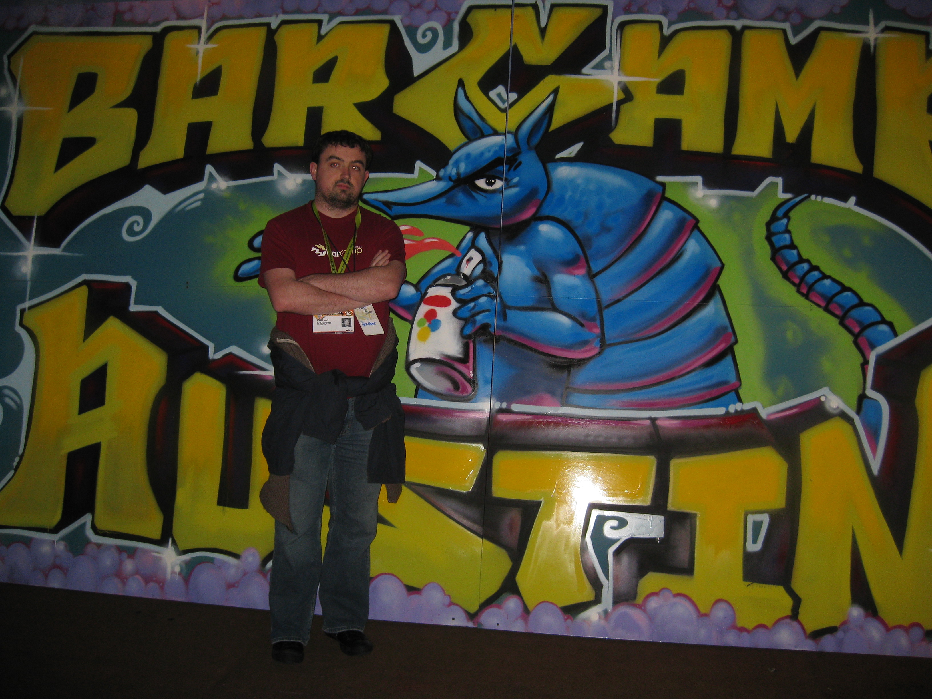 Me, at BarCamp Austin