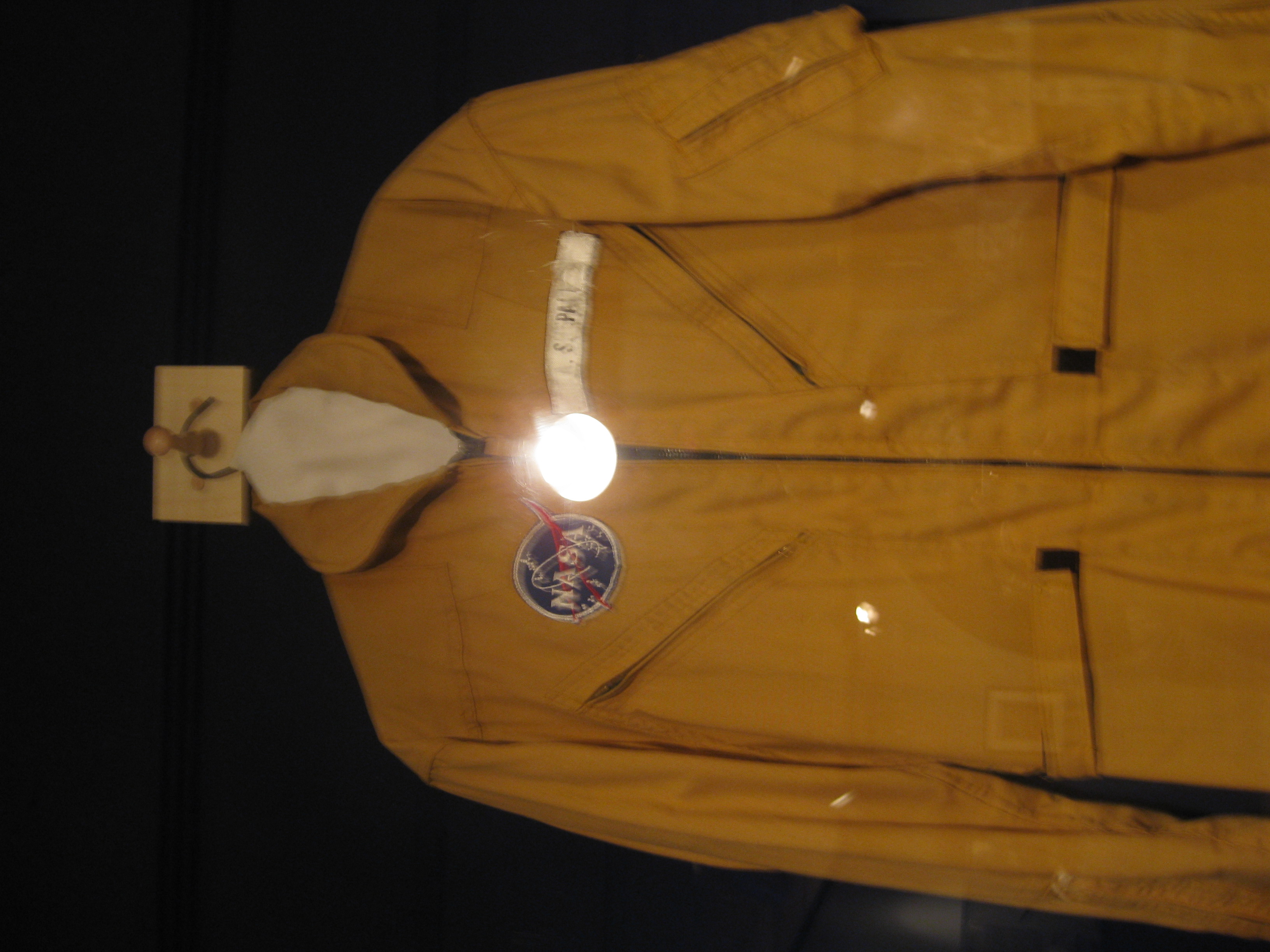 Alan Shepard's flight suit