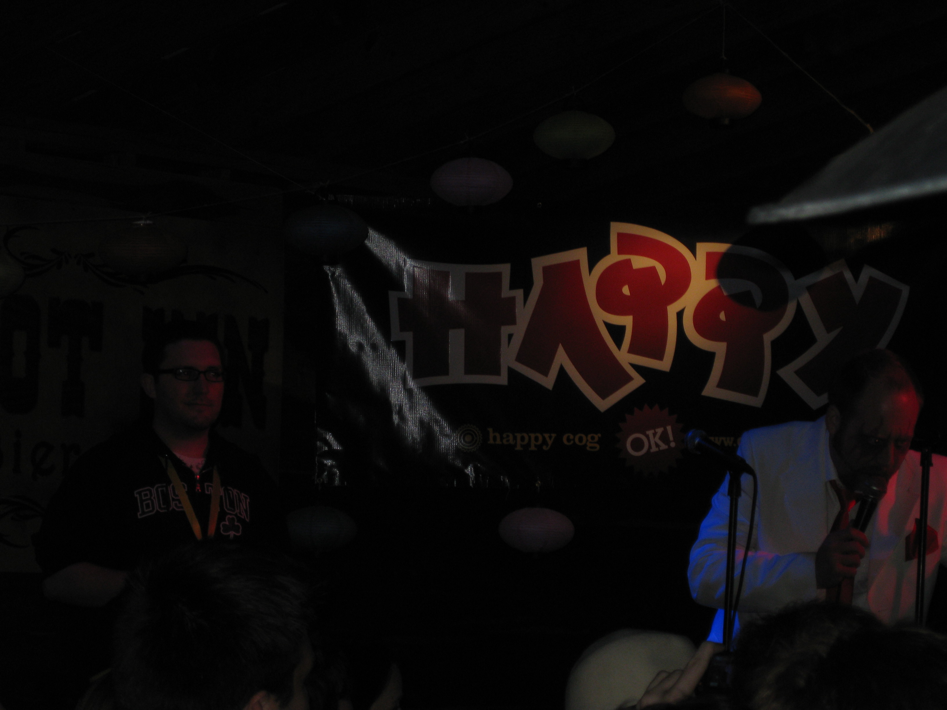 San Diego's Kevin Thompson kicks off Happy Cogaoke