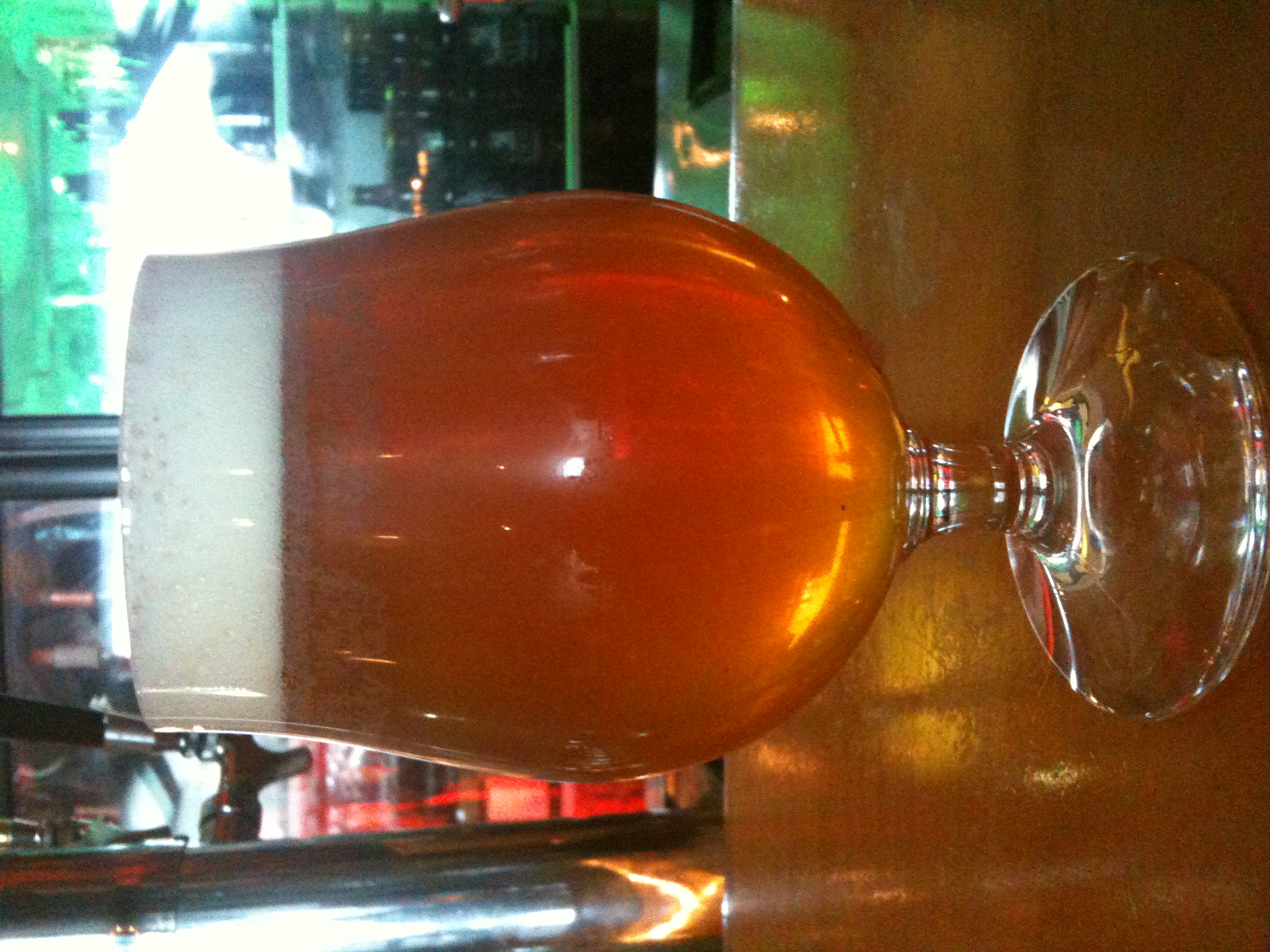 Le Freak on cask at Sea Rocket Bistro