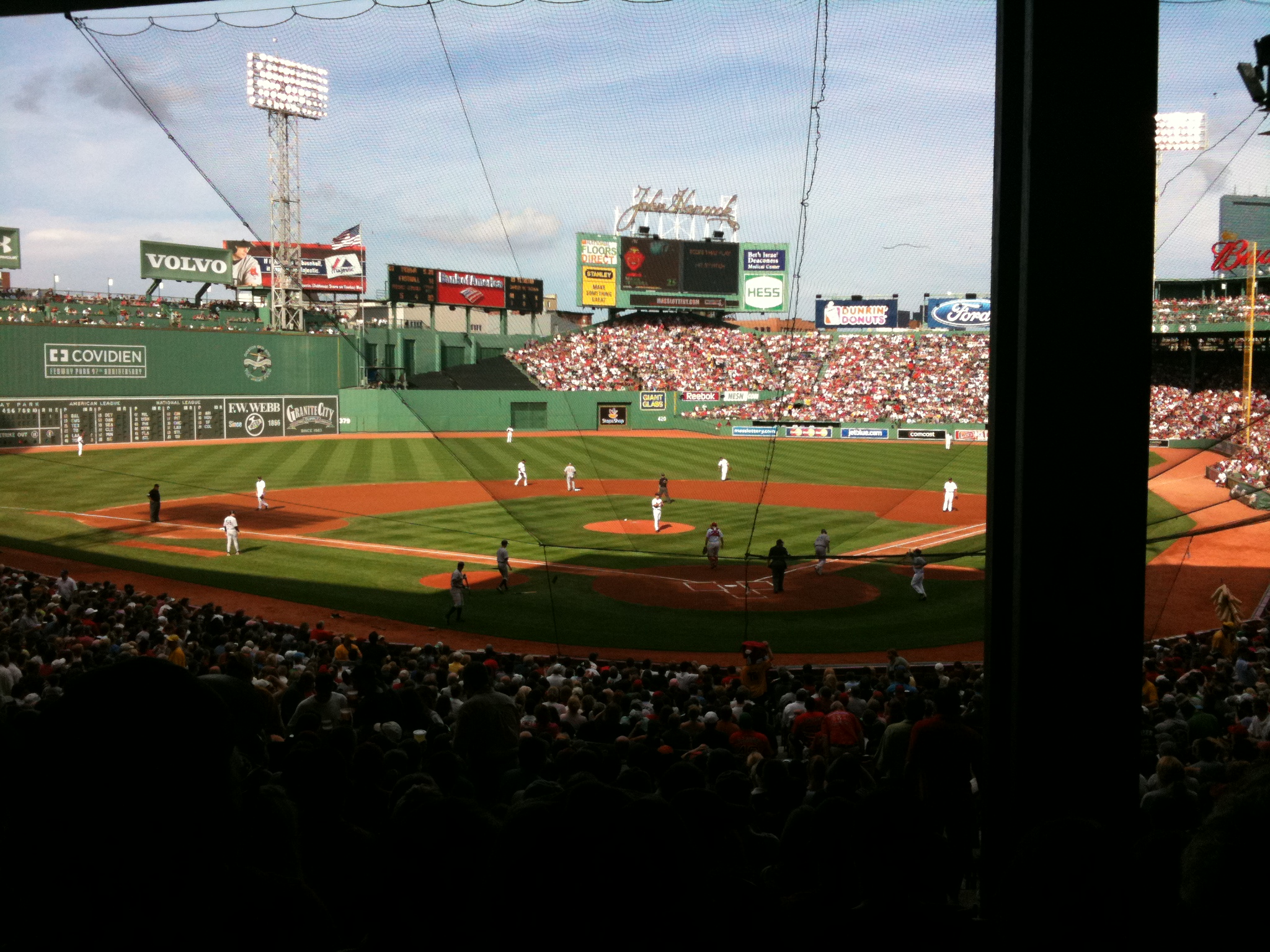 The Red Sox won, 14-1.