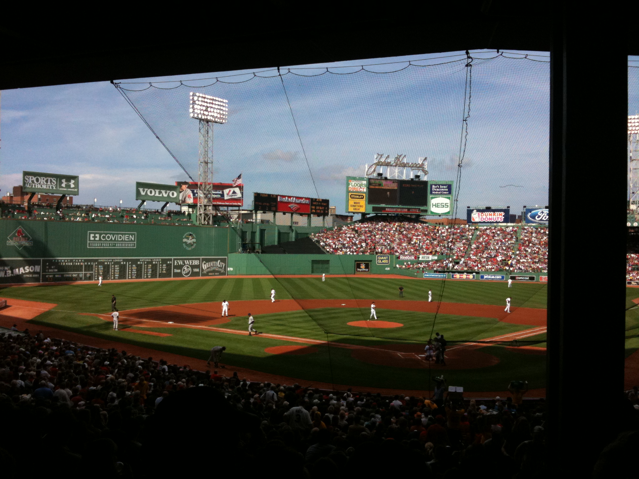The Red Sox won, 14-1.