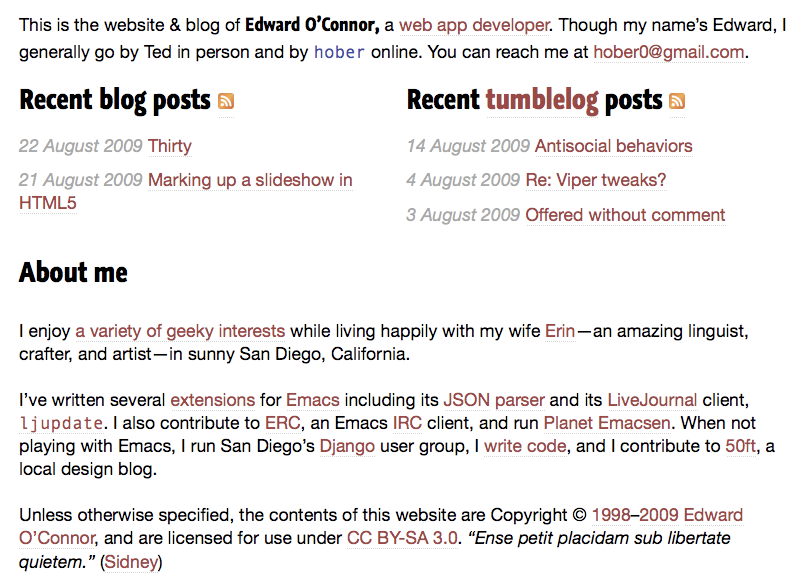 Helvetica for body text and Graublau Sans Web for headings.