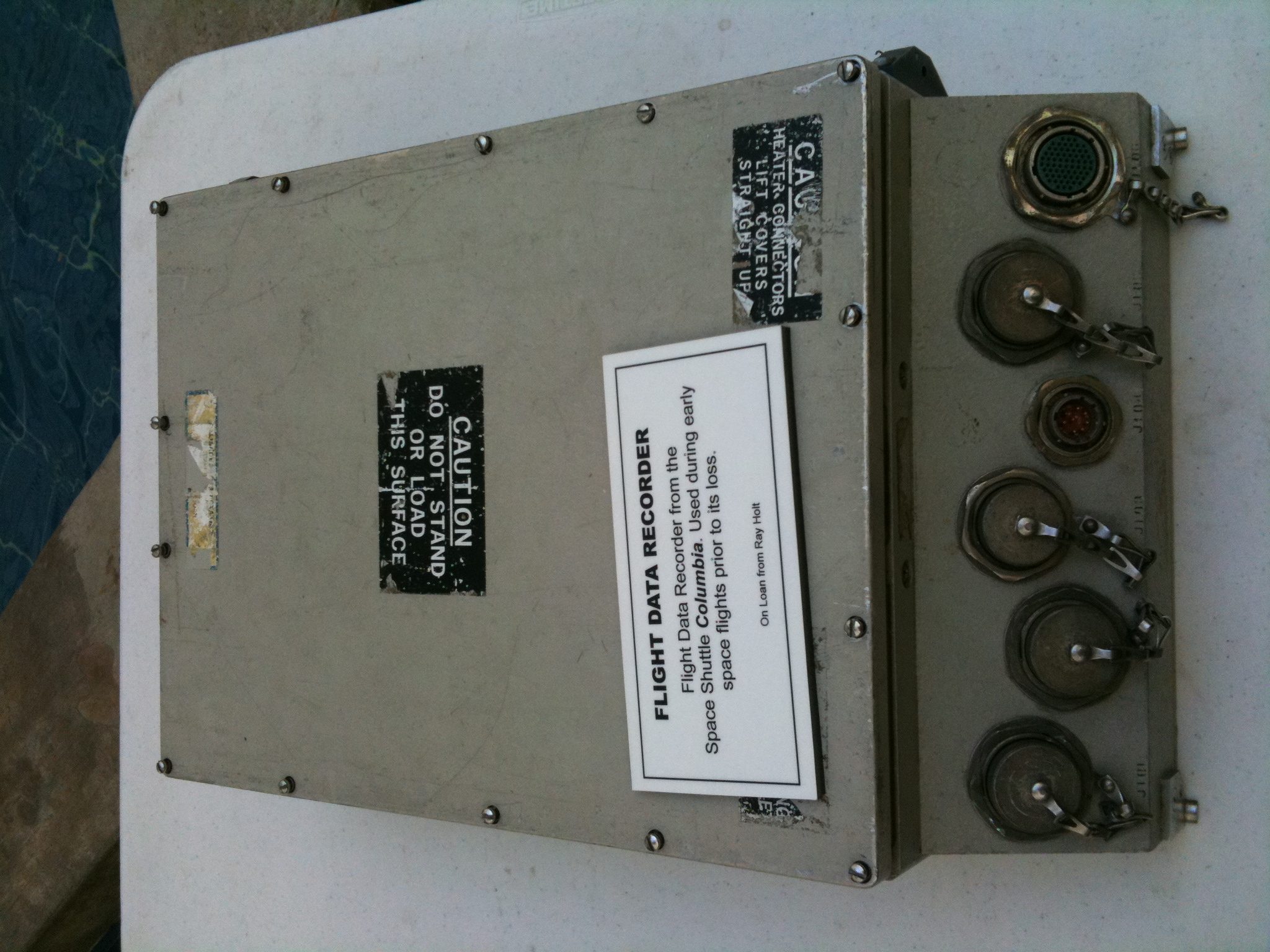 Columbia flight recorder