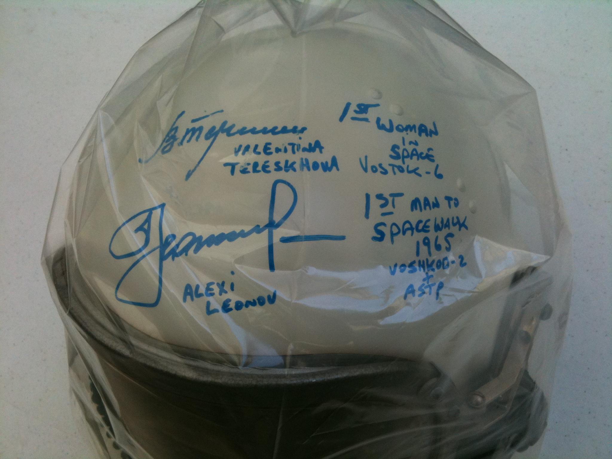 Cosmonaut helmet