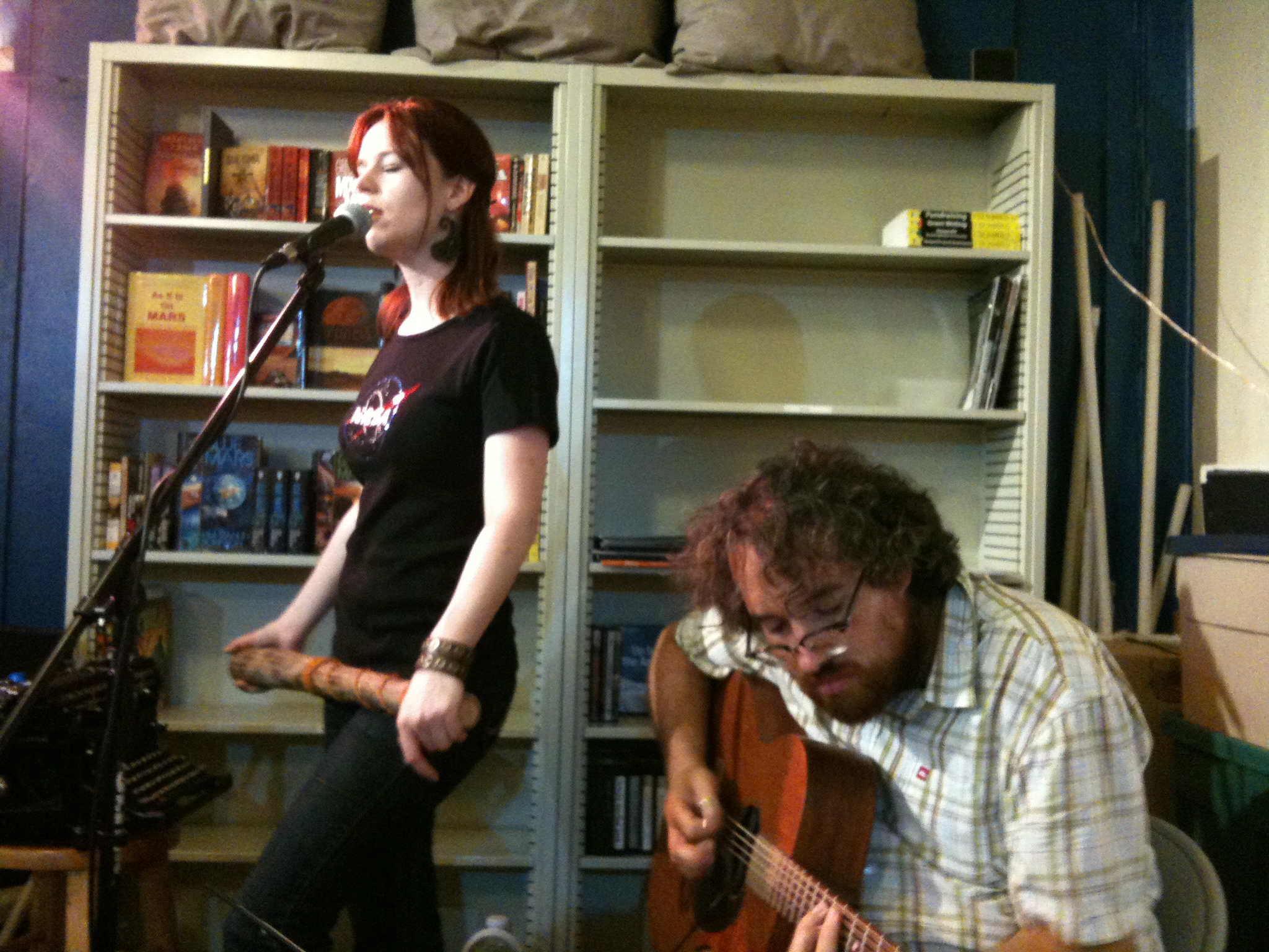 Marian Call at the Space Travelers Emporium