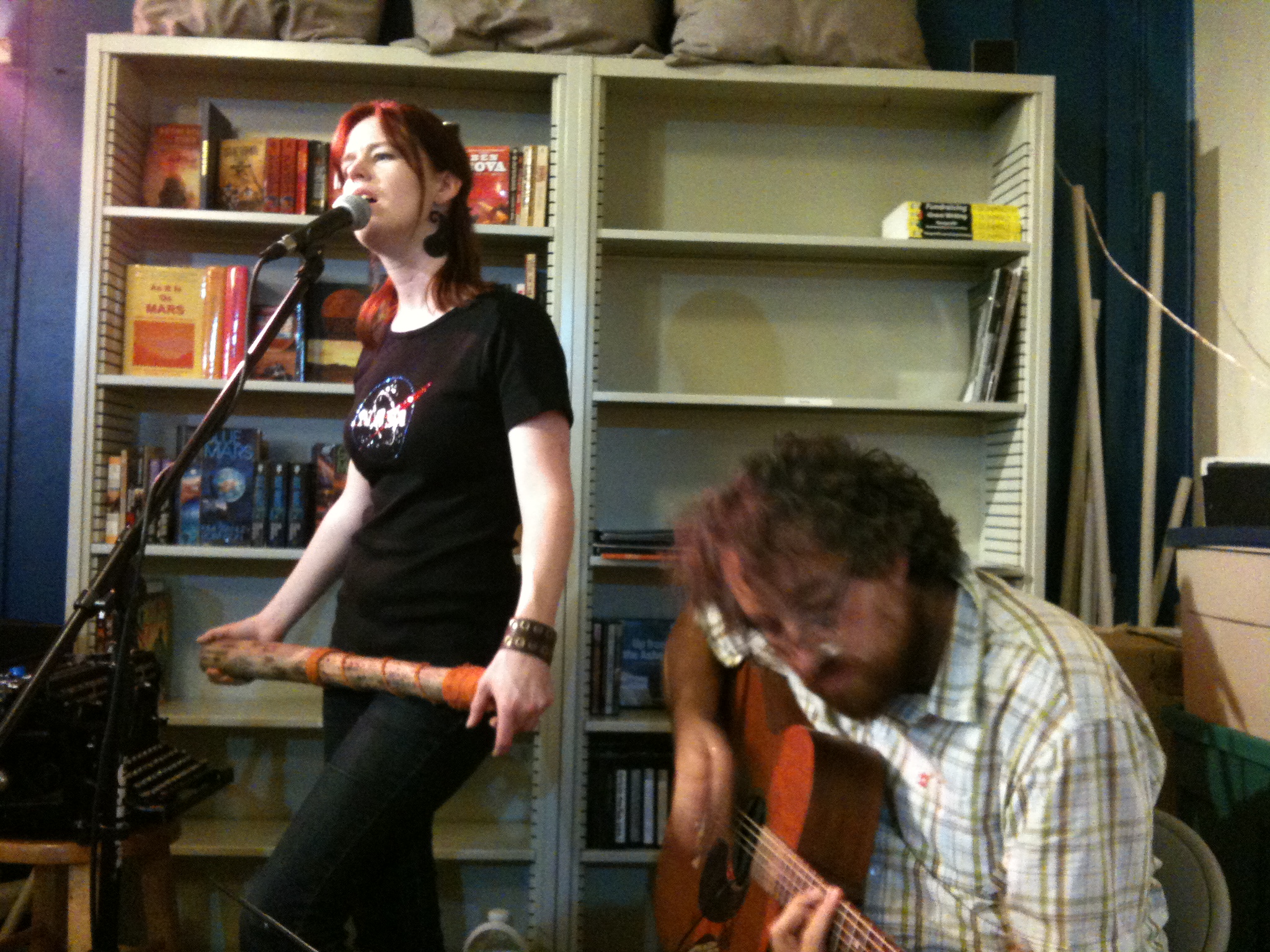 Marian Call at the Space Travelers Emporium