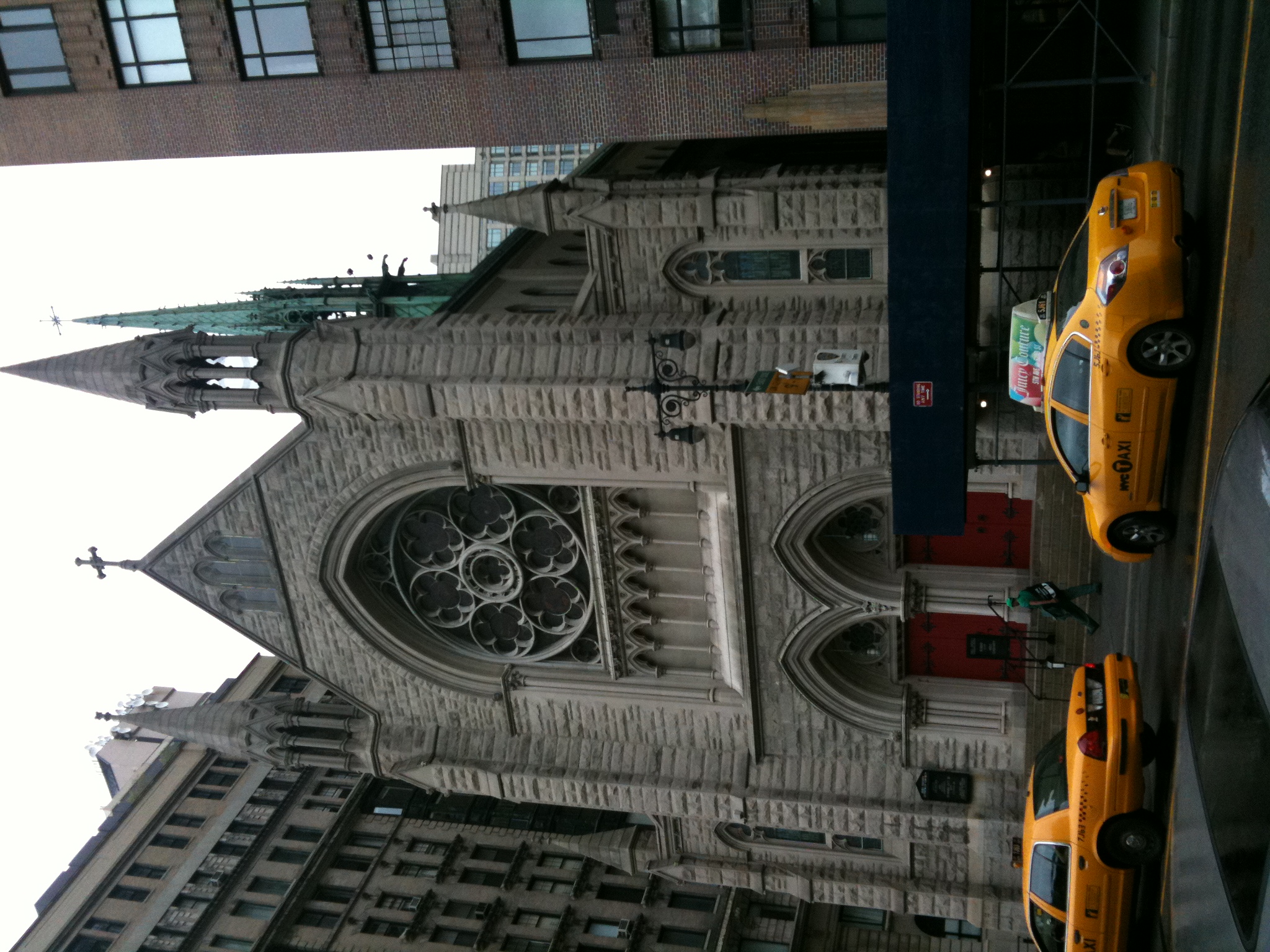 Nobody steps on a church in my town!