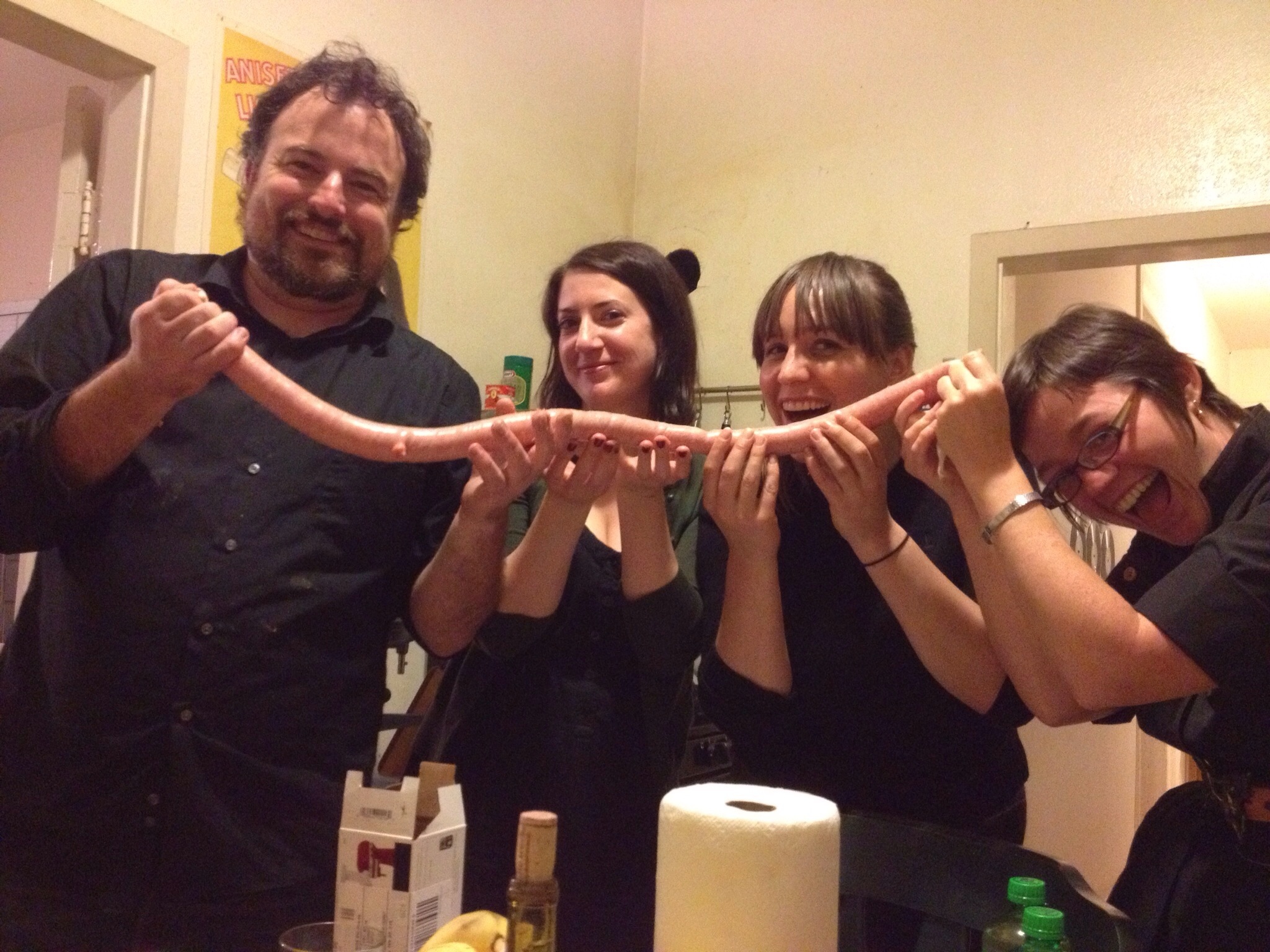 How sausage is made.