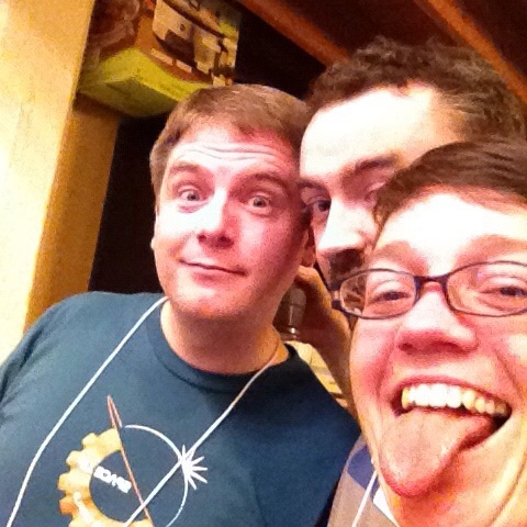 At SpaceUp SF with Chris & Erin