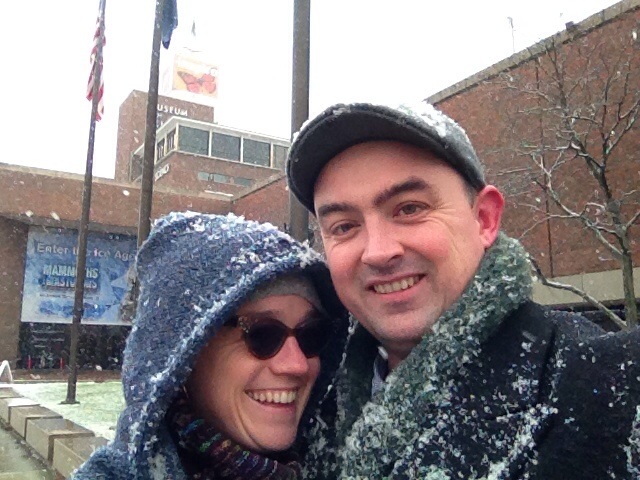 Walked to the Museum of Science with Erin