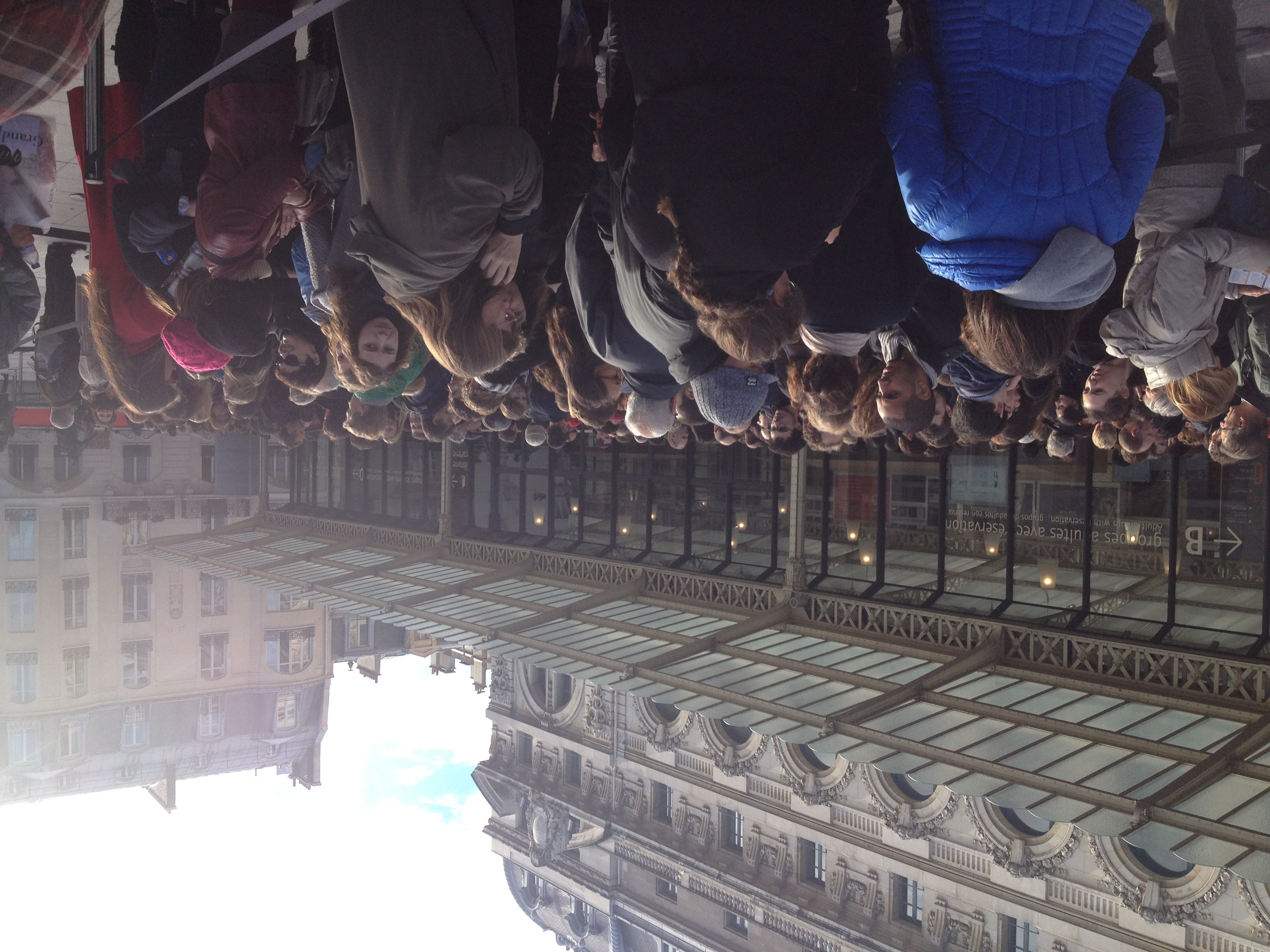 waiting in line at the Musée d'Orsay