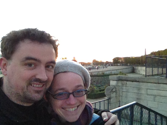 Not bad of us, but the Eiffel Tower is completely obscured by the sun