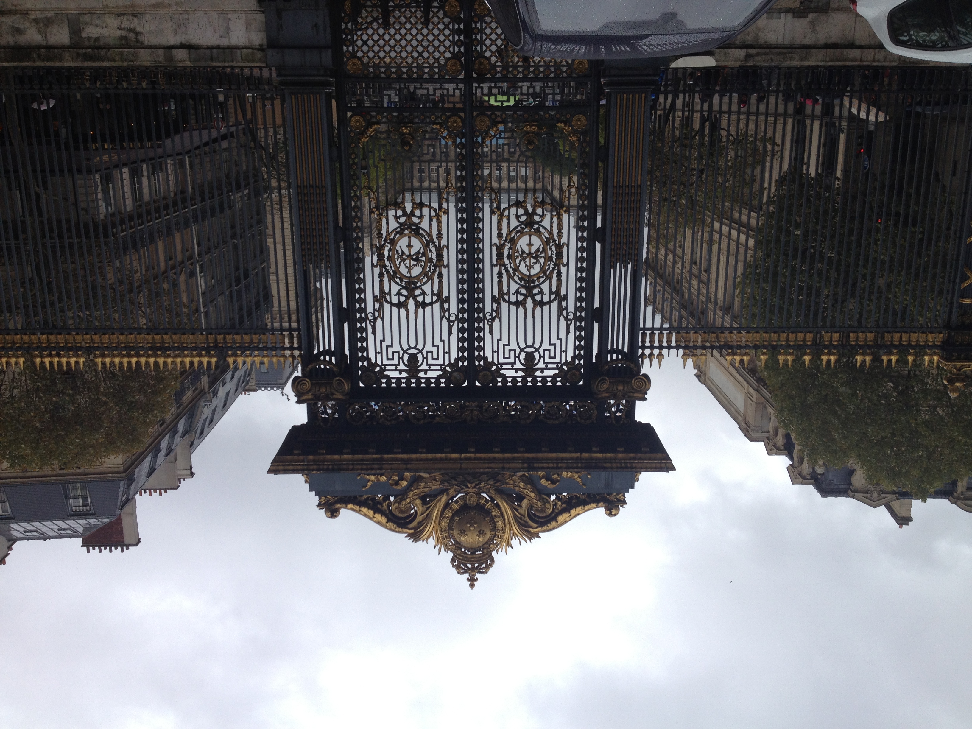 Gate at the Palais de Justice