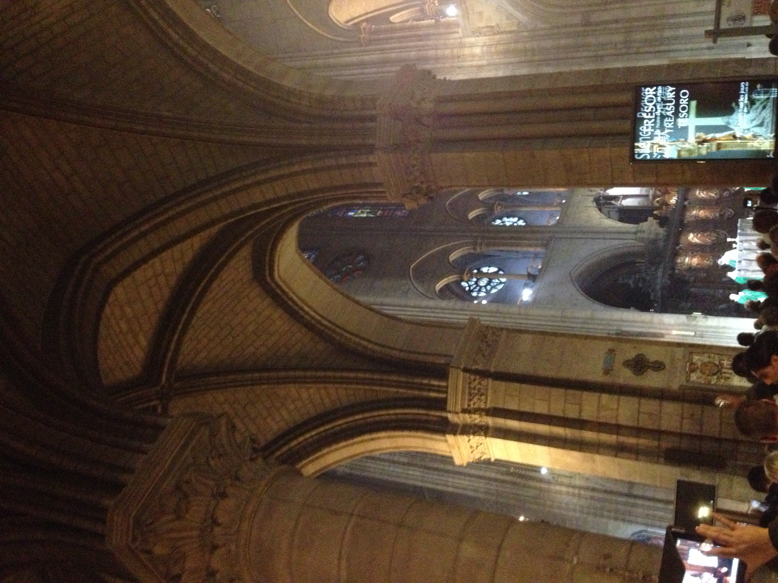 inside Notre-Dame