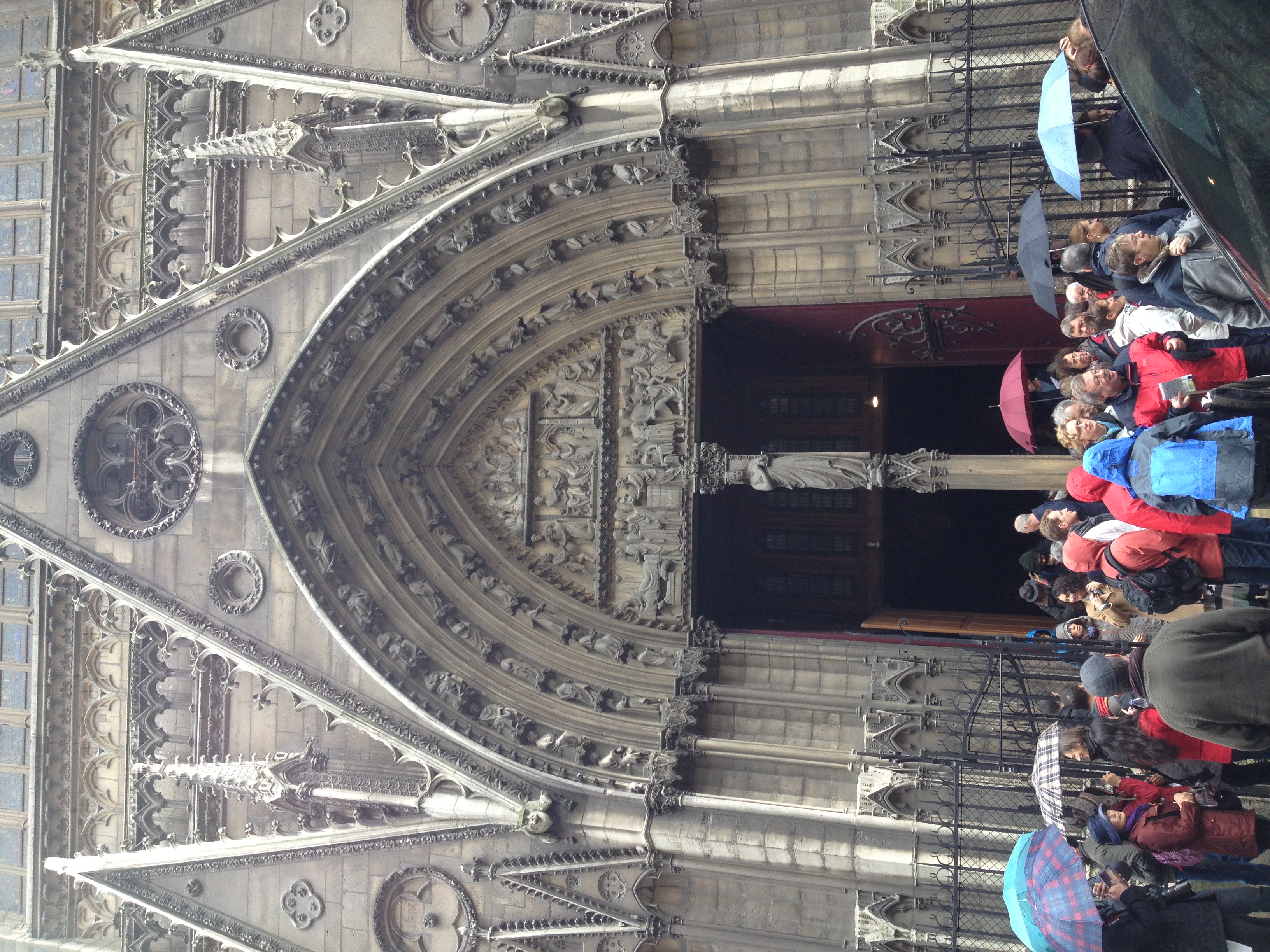 outside Notre-Dame