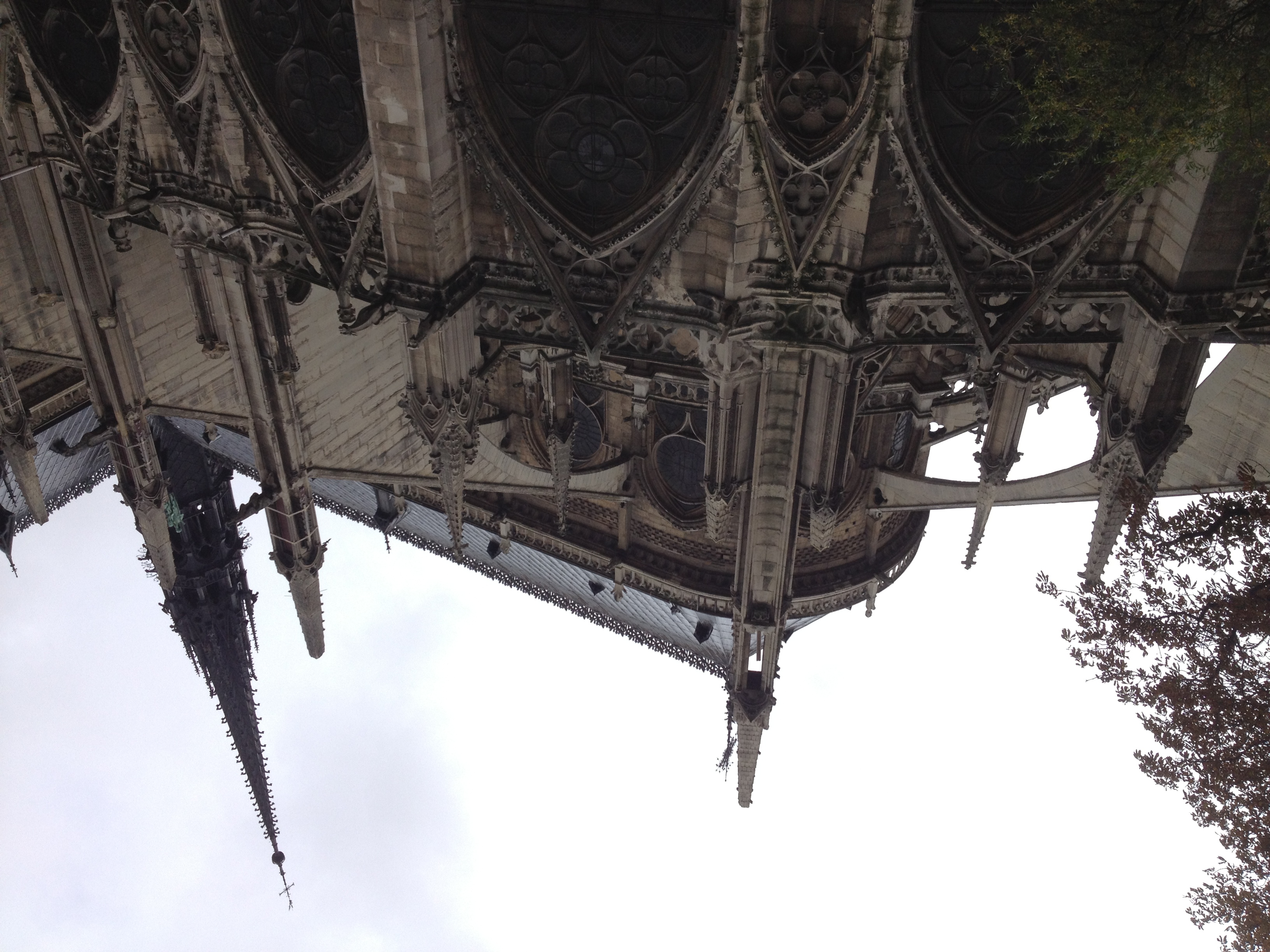 outside Notre-Dame