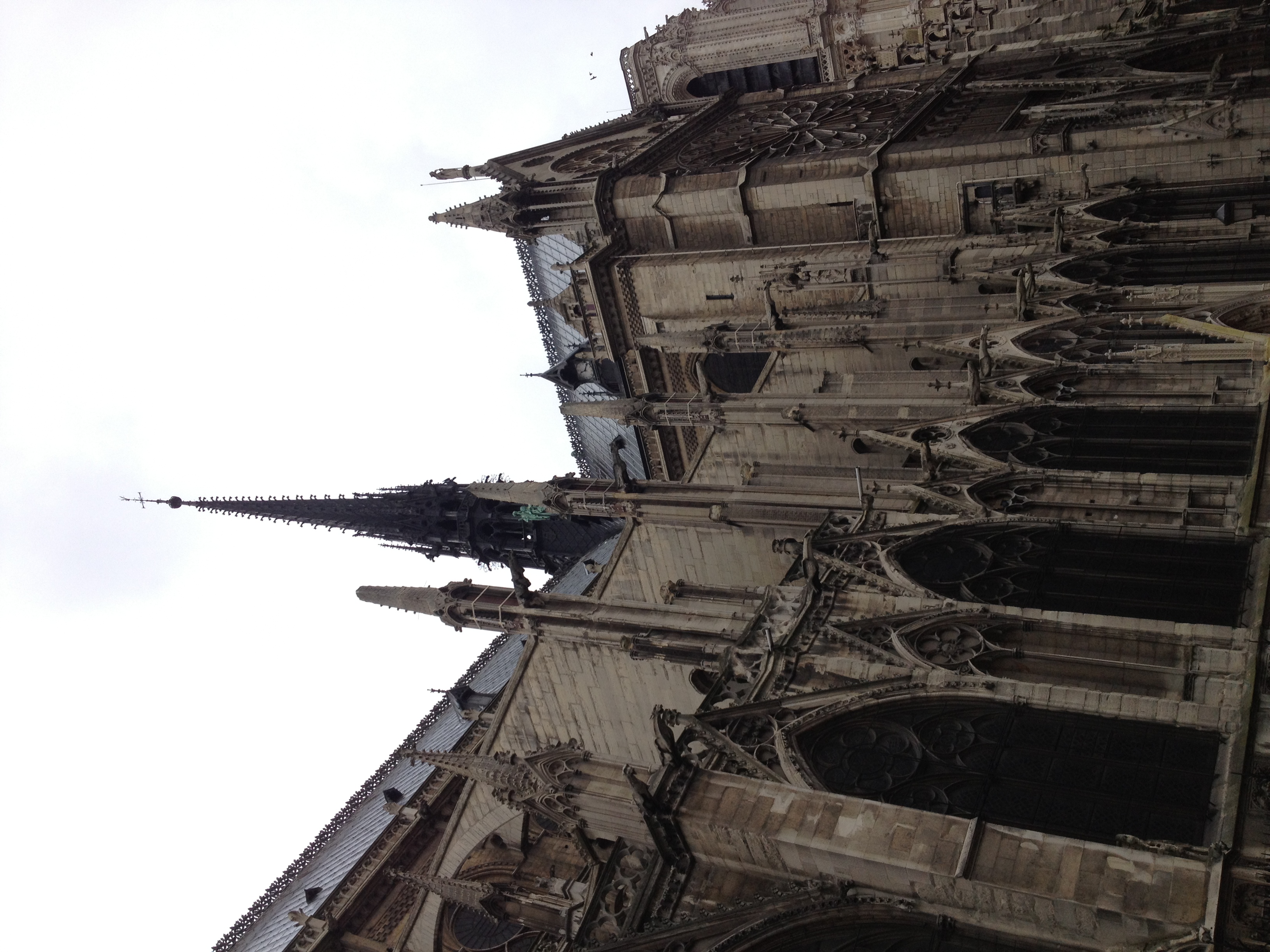 outside Notre-Dame