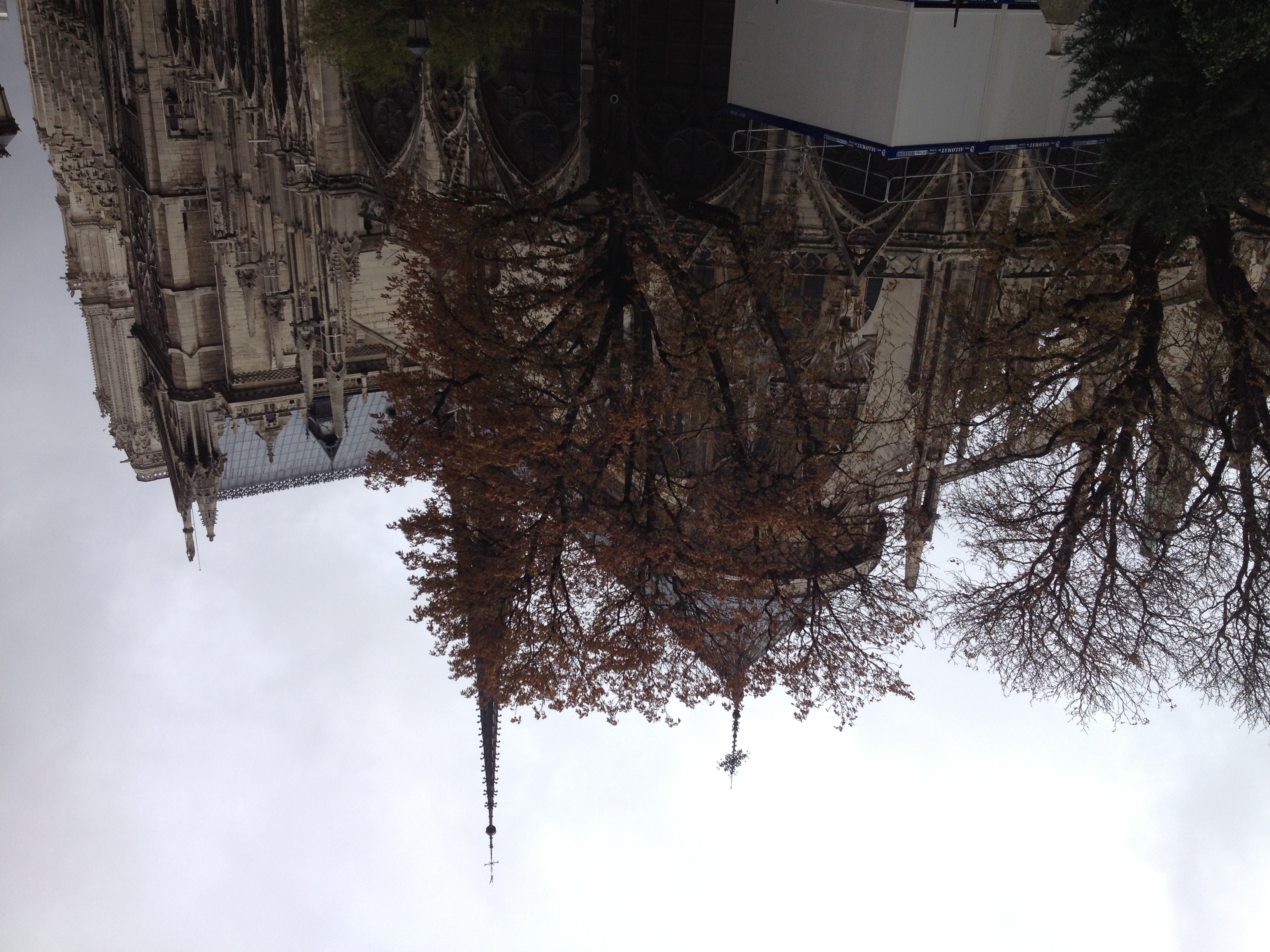 outside Notre-Dame