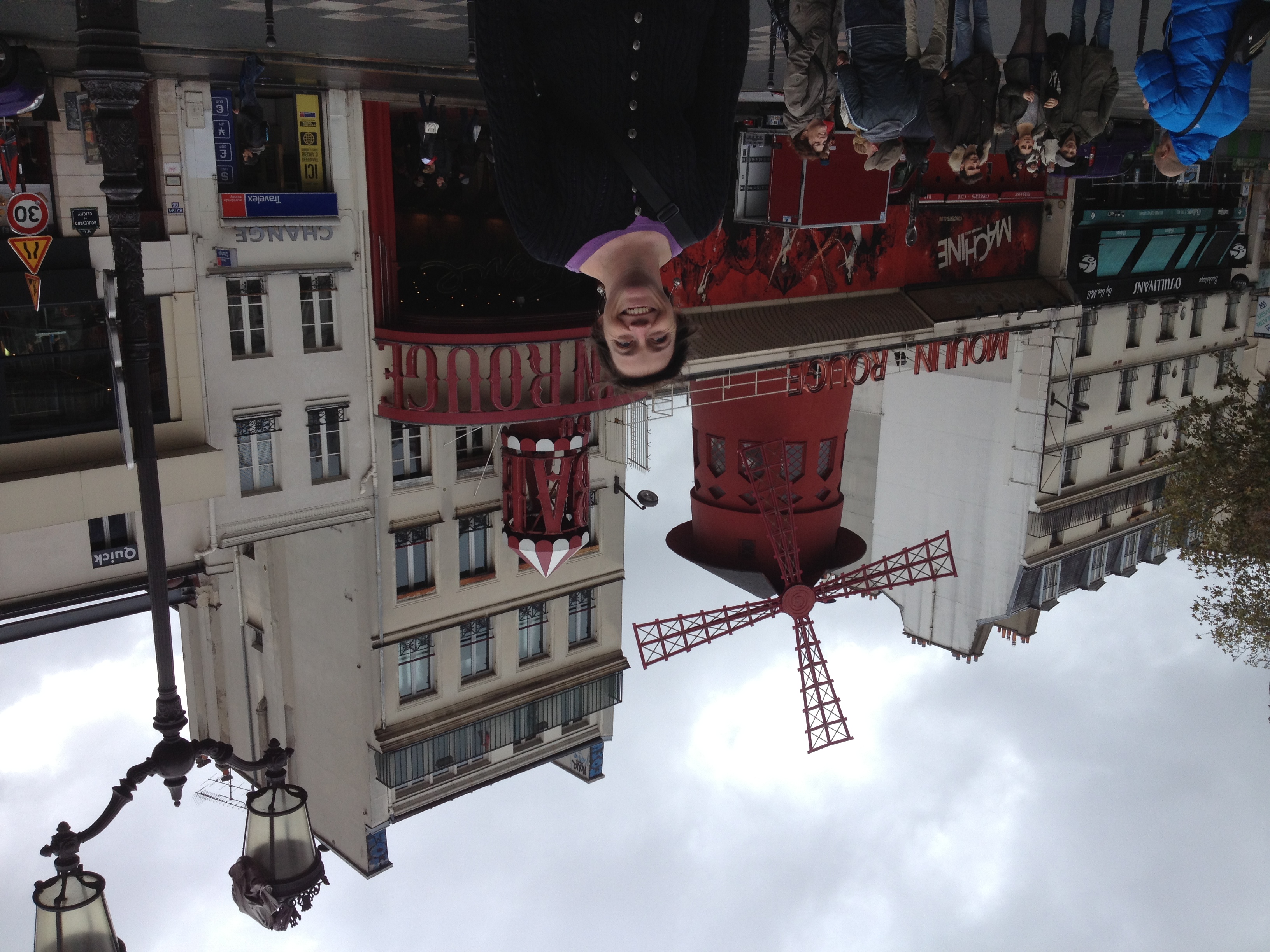 Erin at the Moulin Rouge