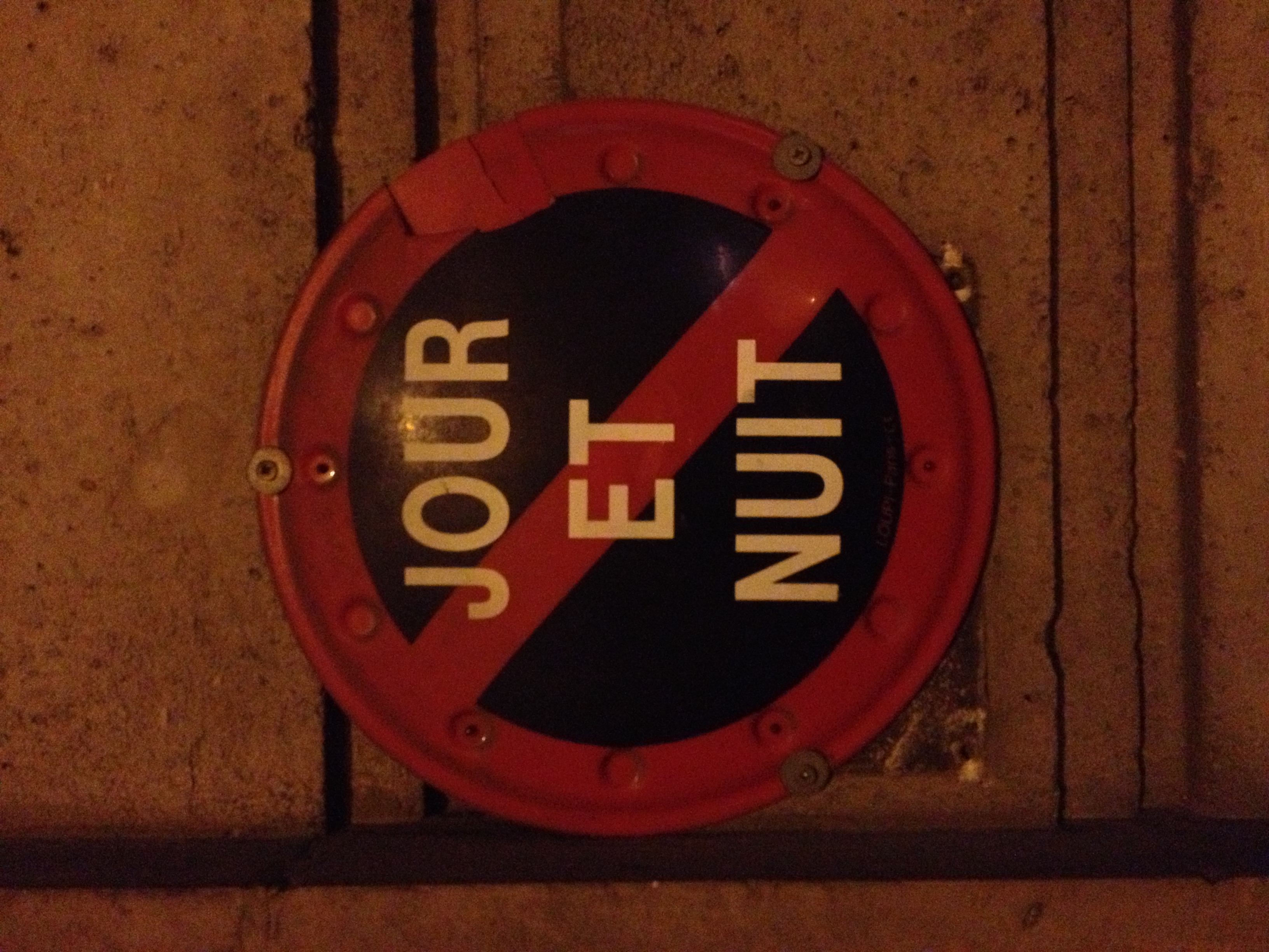 No parking, day or night