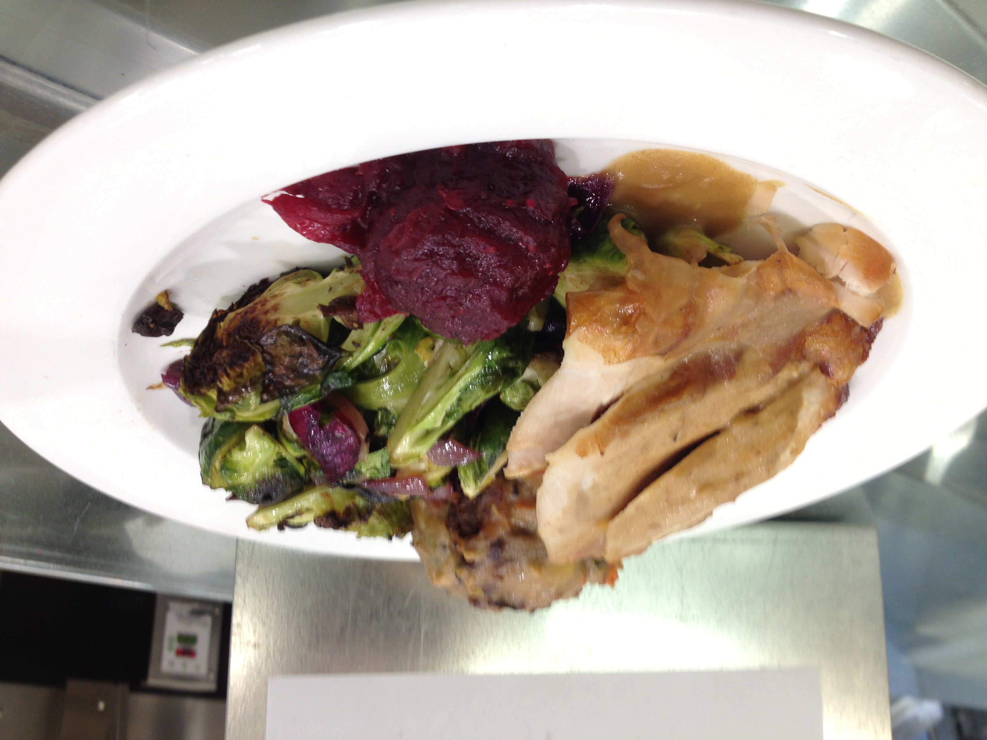 Thanksgiving lunch at CC2