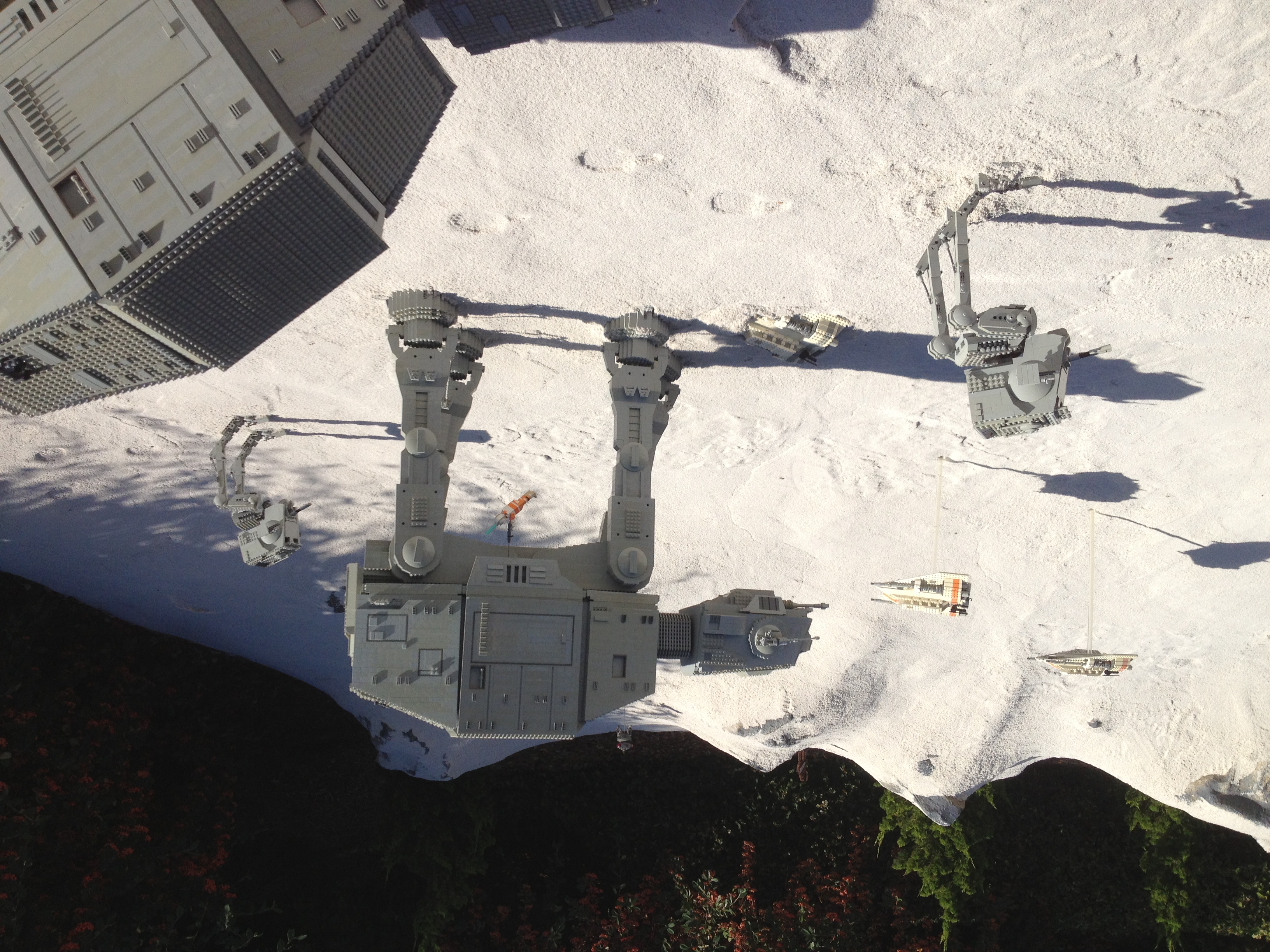 Luke attacking the AT-AT