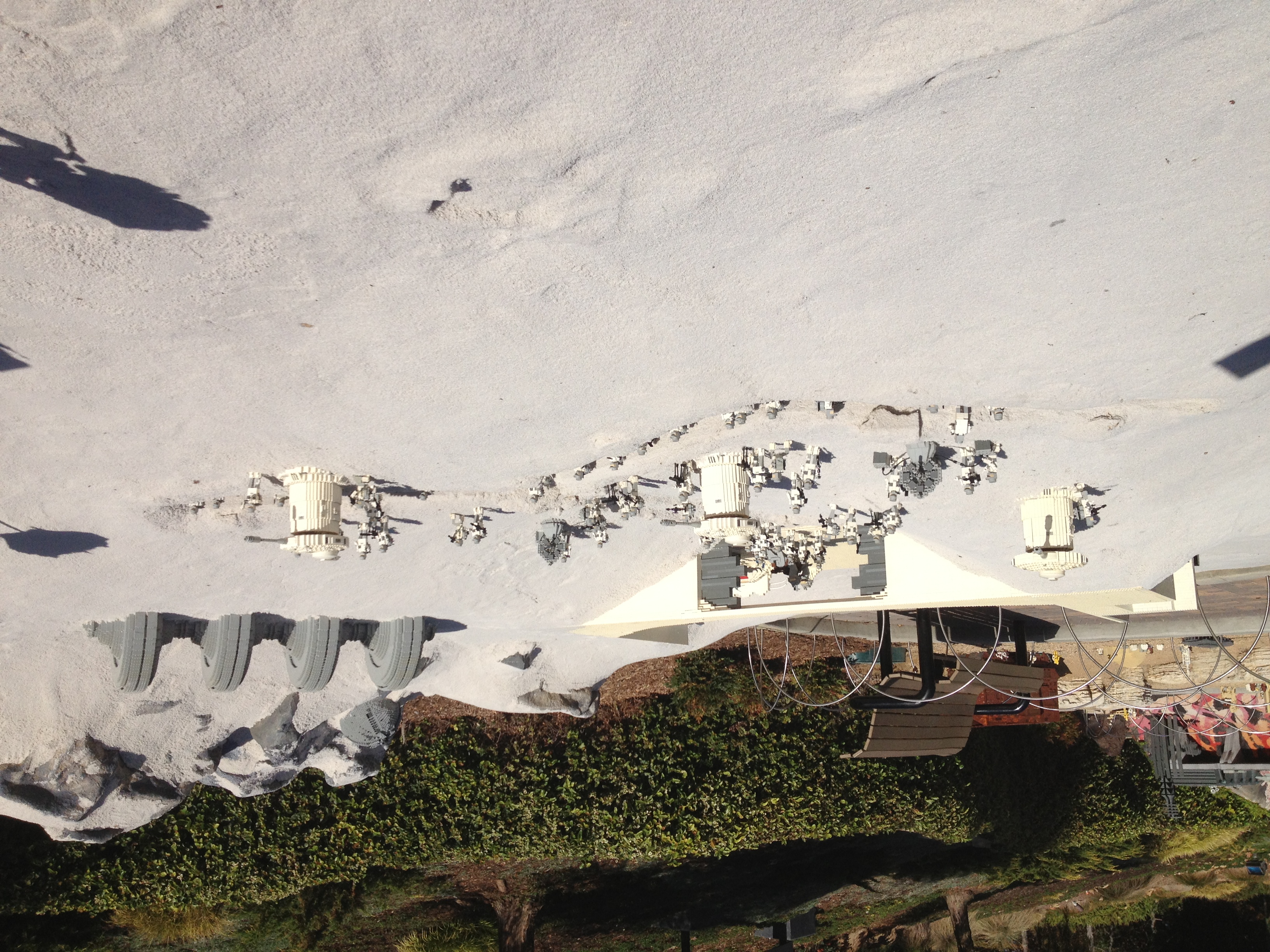 The rebel base on Hoth