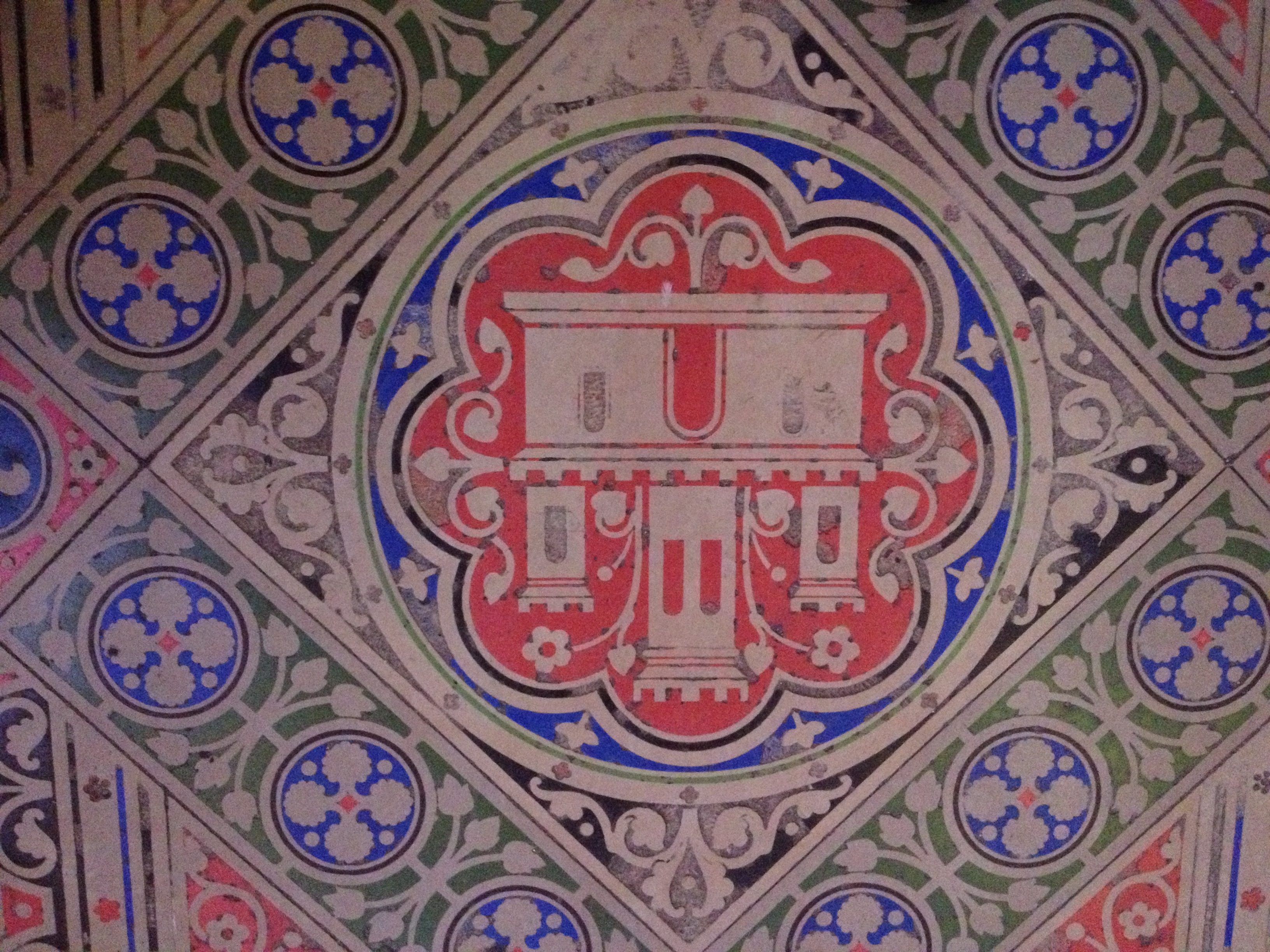 The floor at Sainte-Chapelle