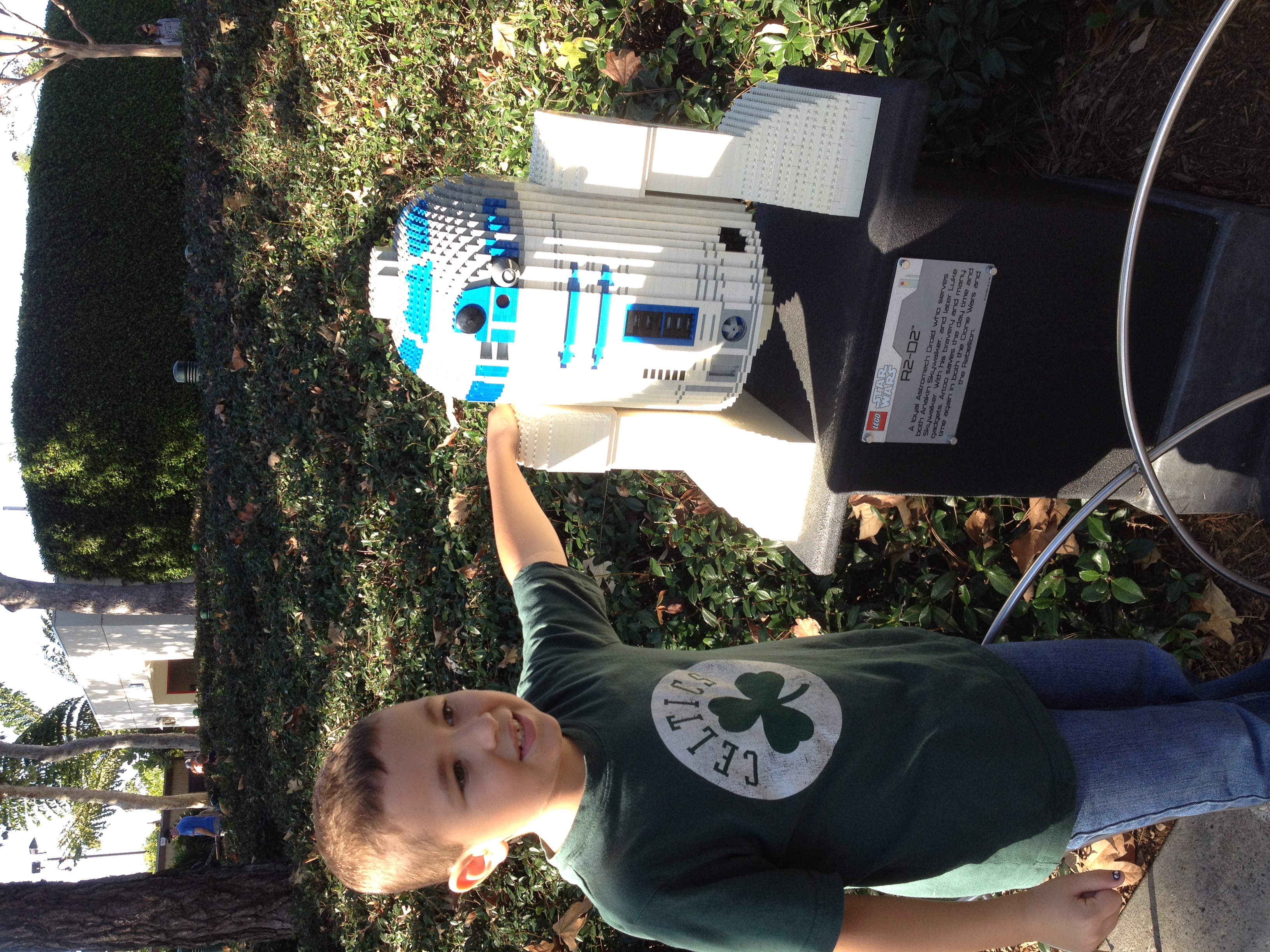 Andy with R2