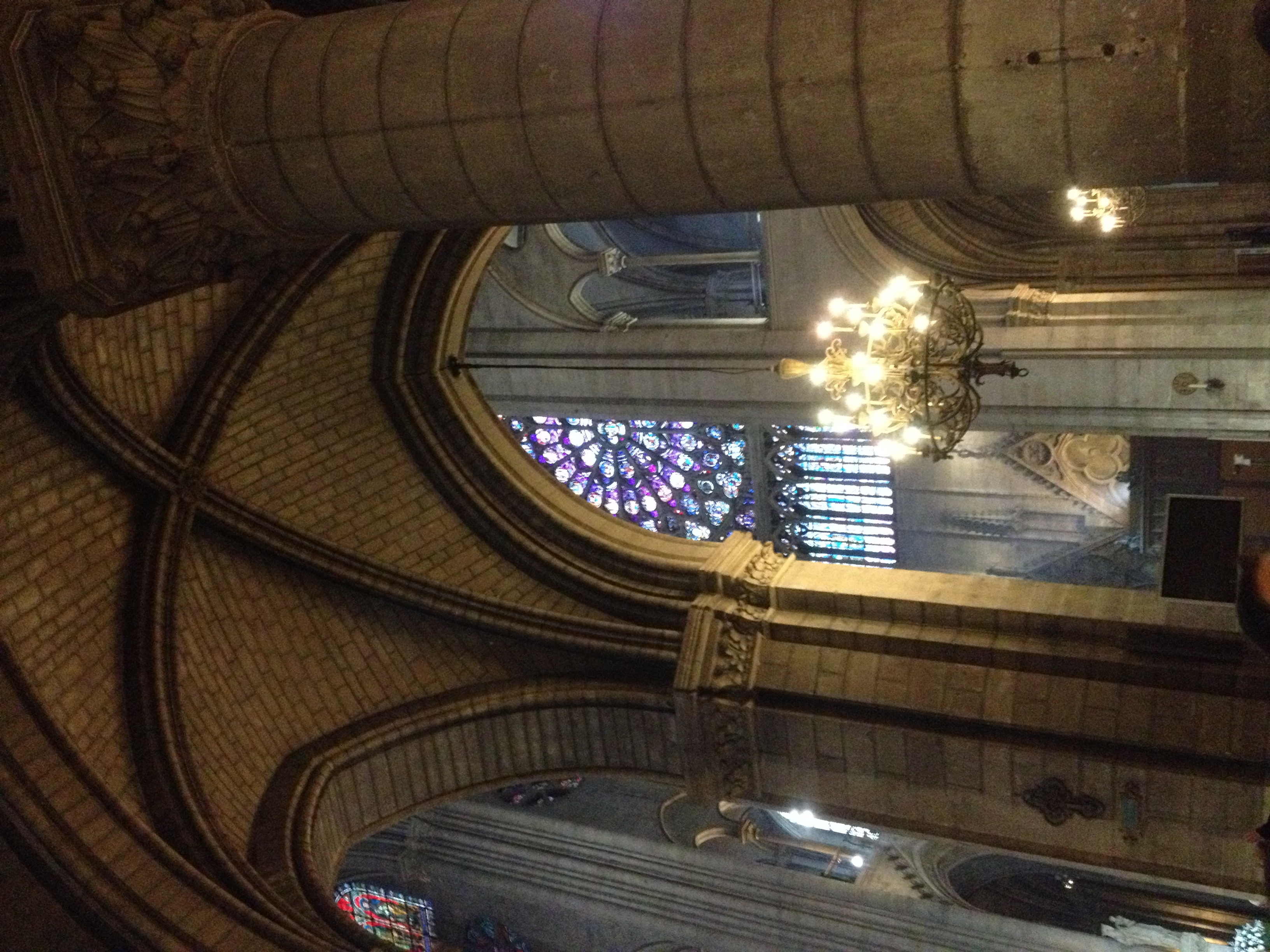 inside Notre-Dame
