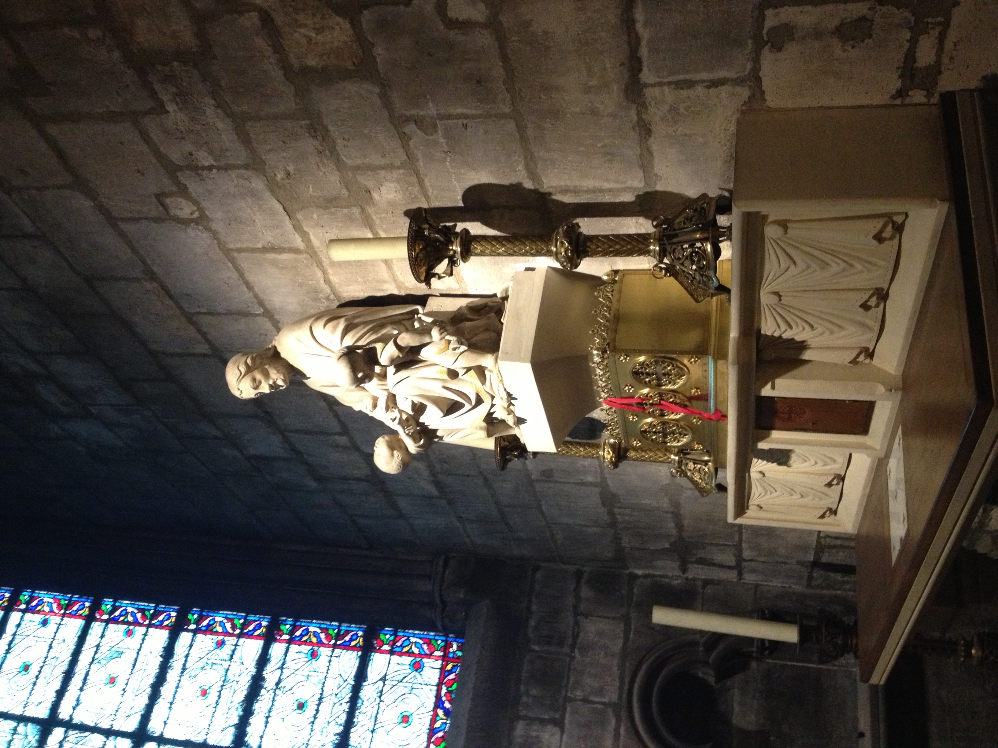 inside Notre-Dame