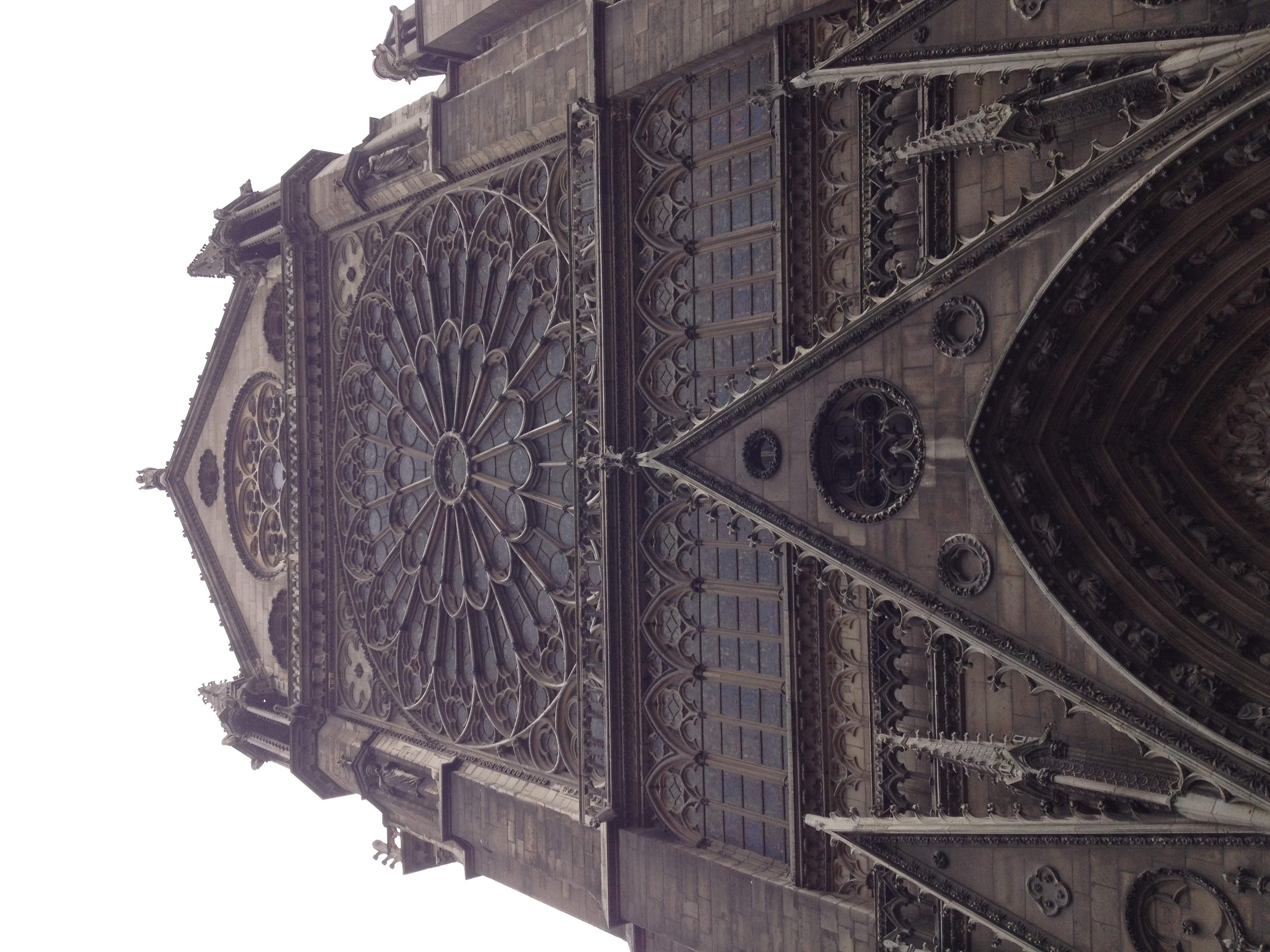 outside Notre-Dame
