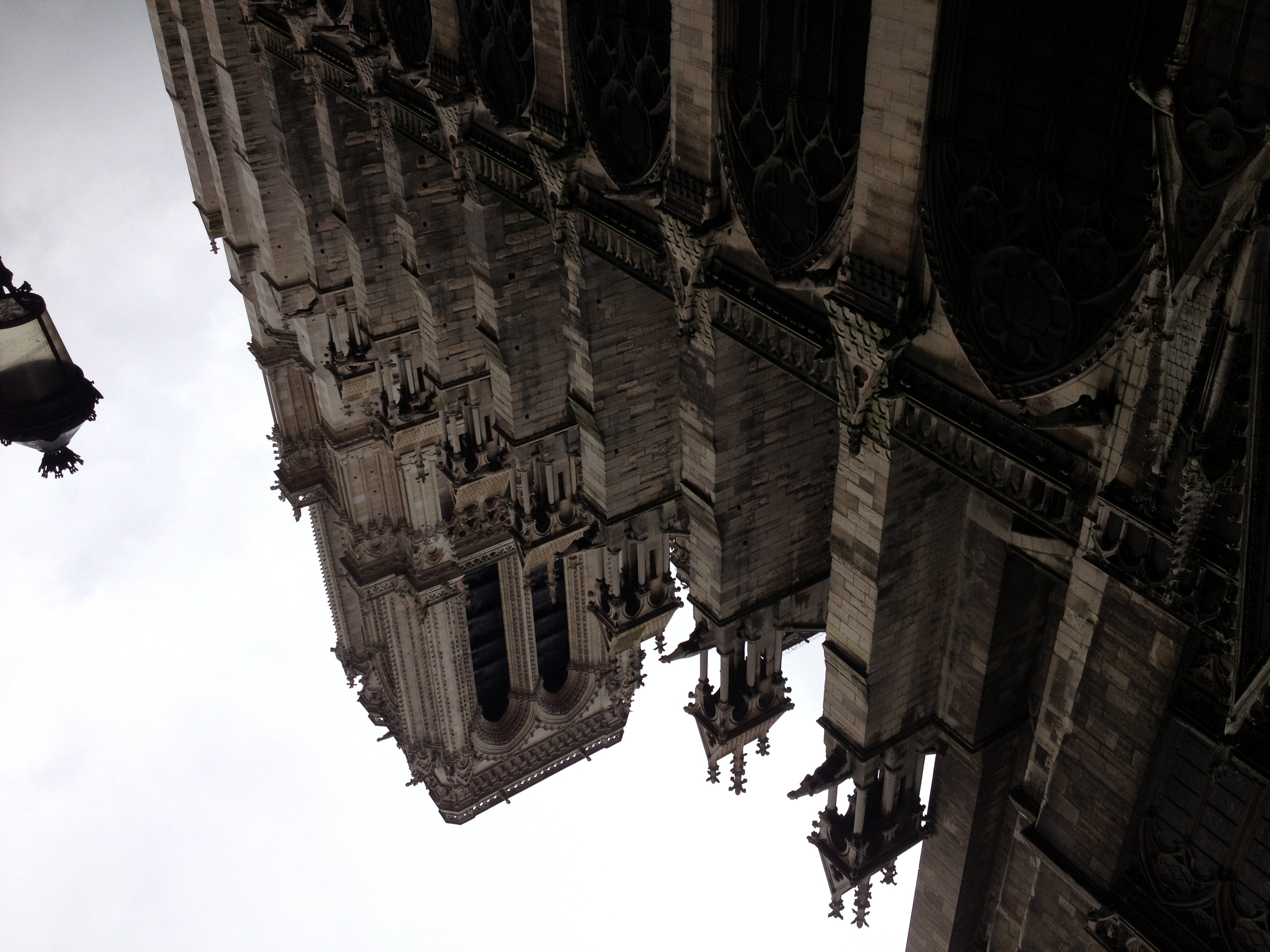outside Notre-Dame