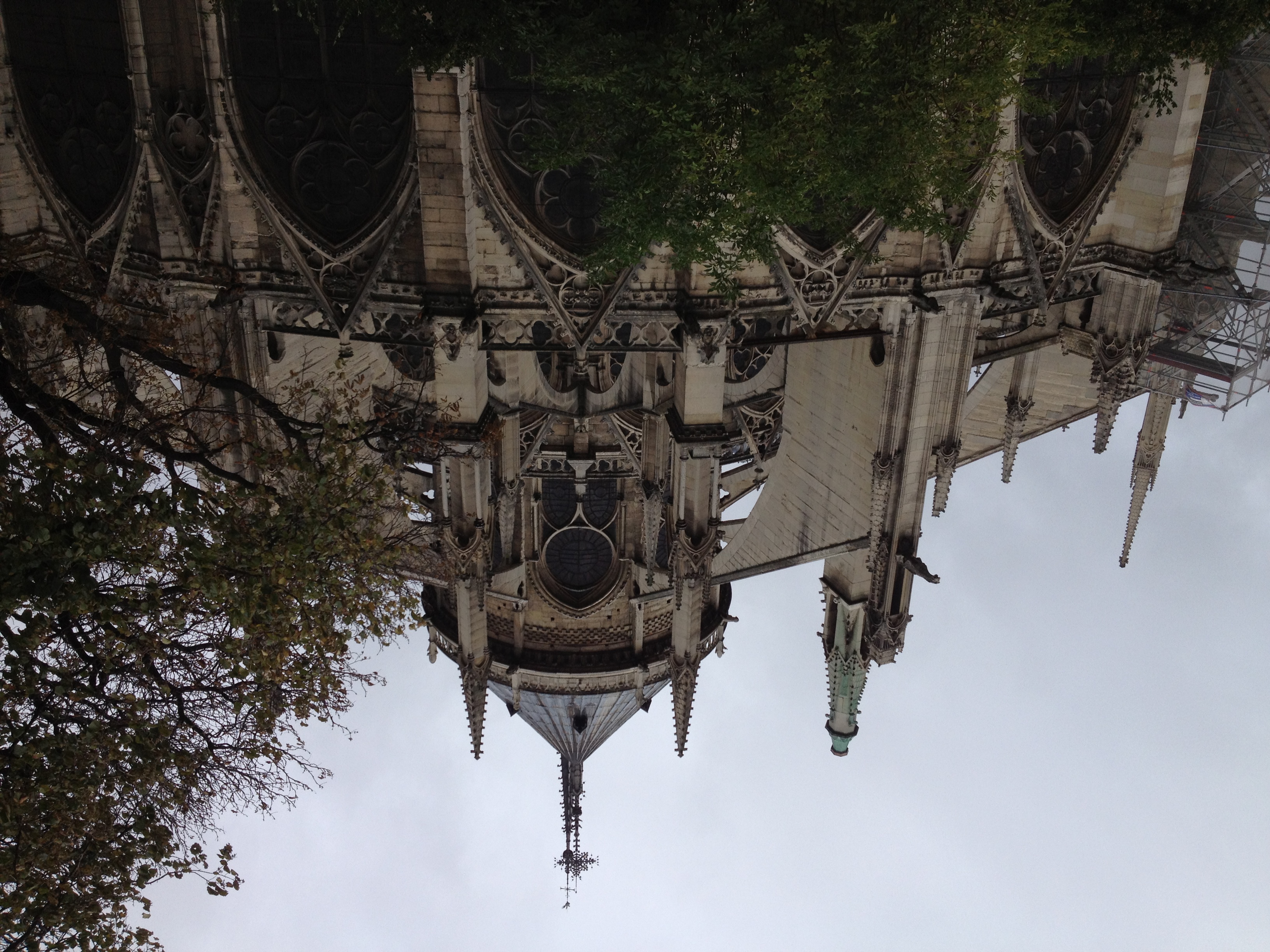 outside Notre-Dame