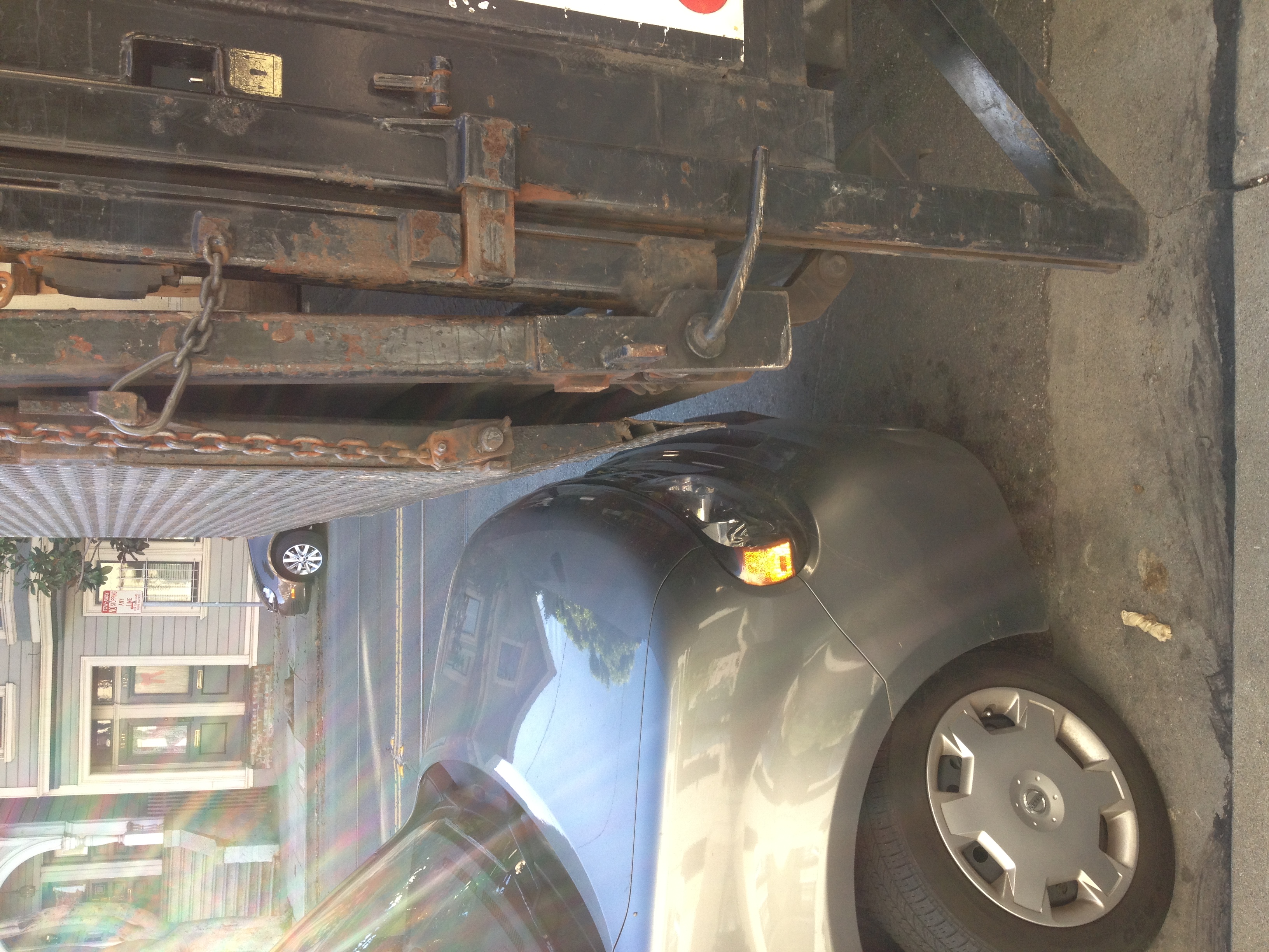 At least they didn't hit my car