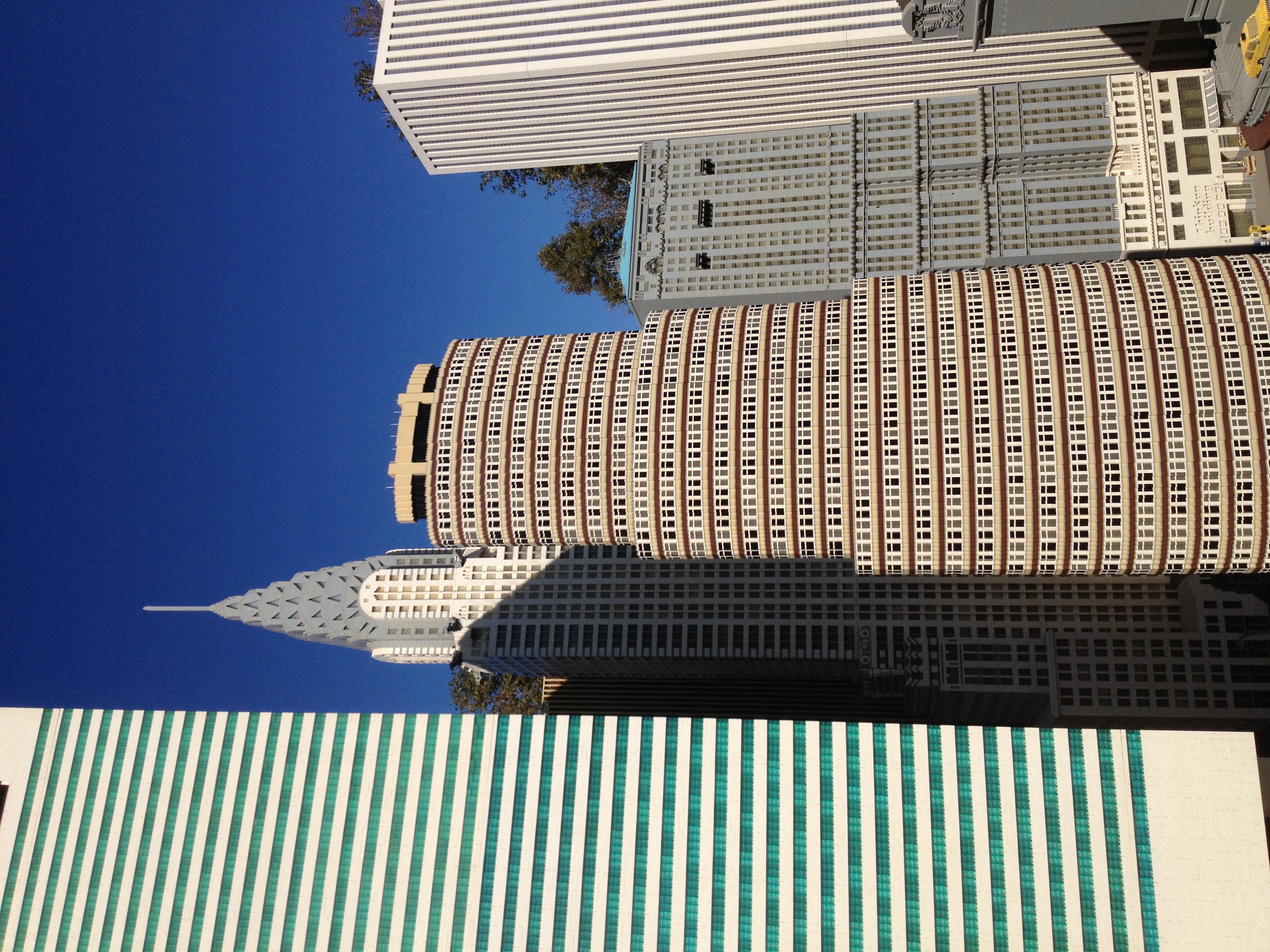 The Chrysler Building in Lego