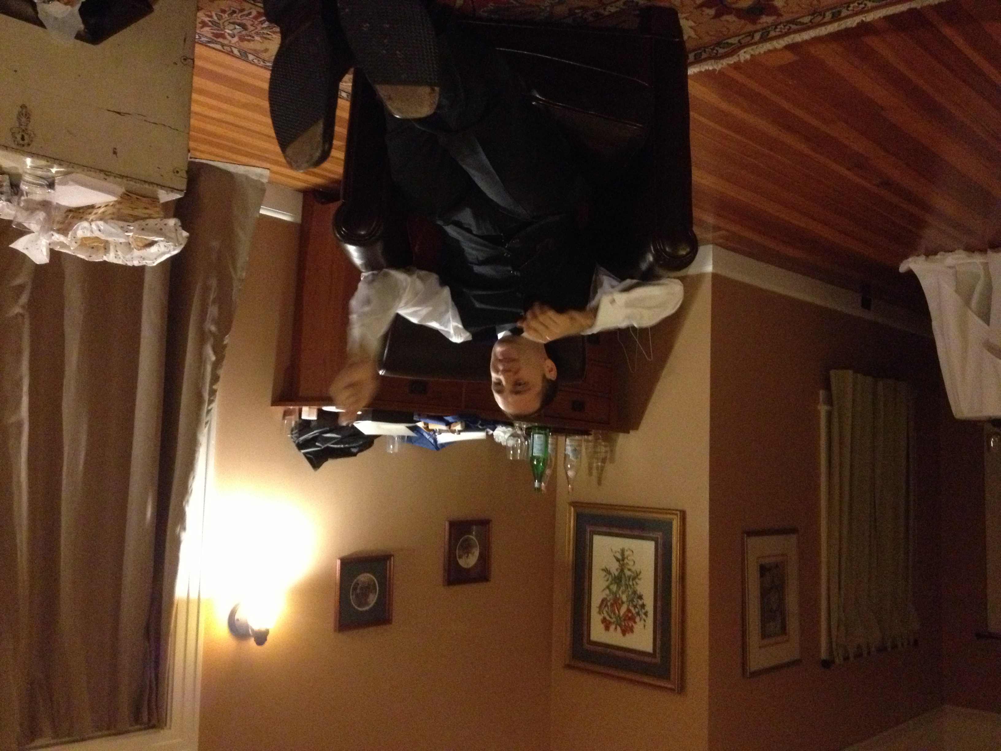 The calm before the storm^H^H^H^H^Hwedding
