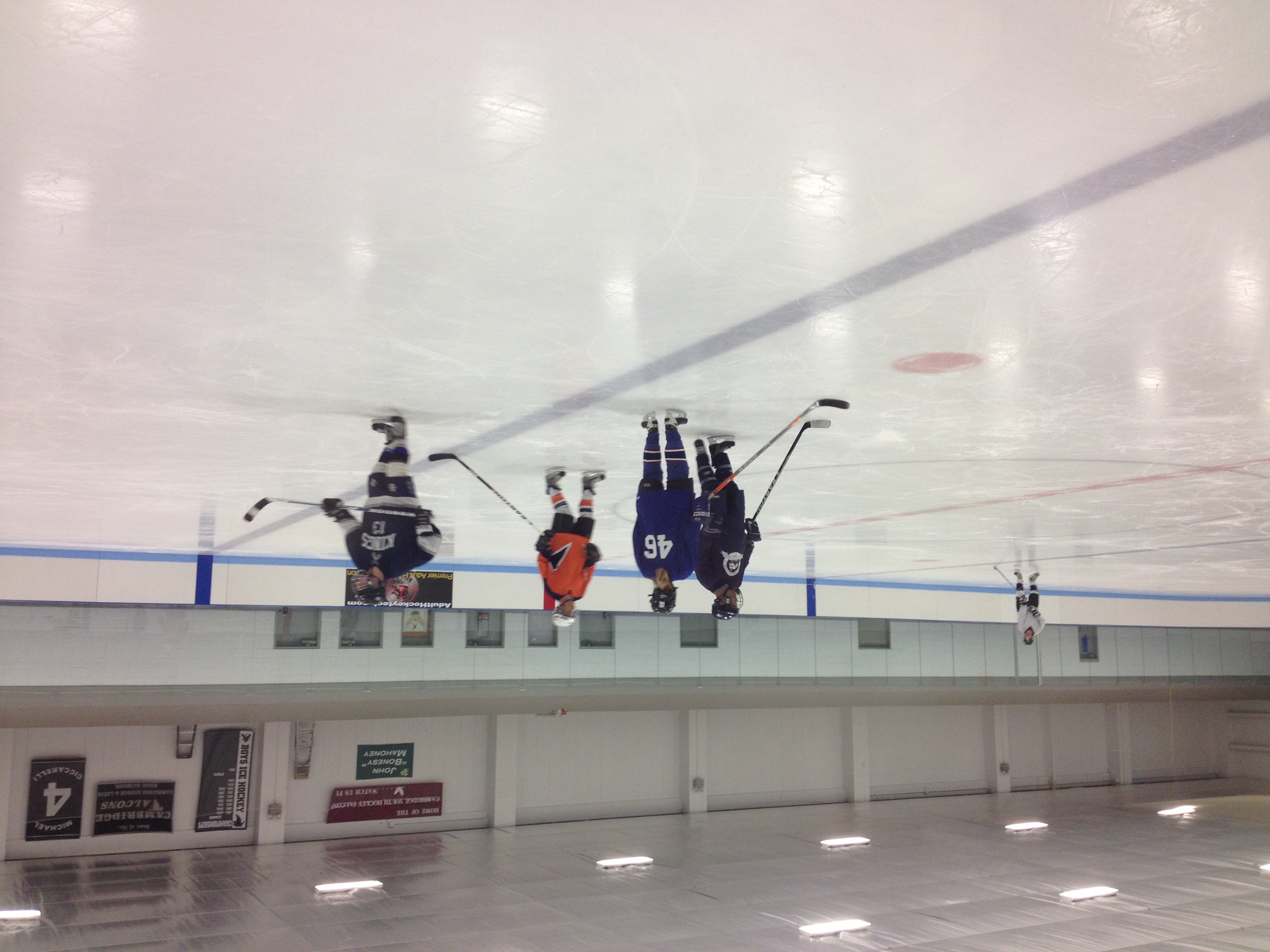 The Becki/Bryan Wedding hockey game