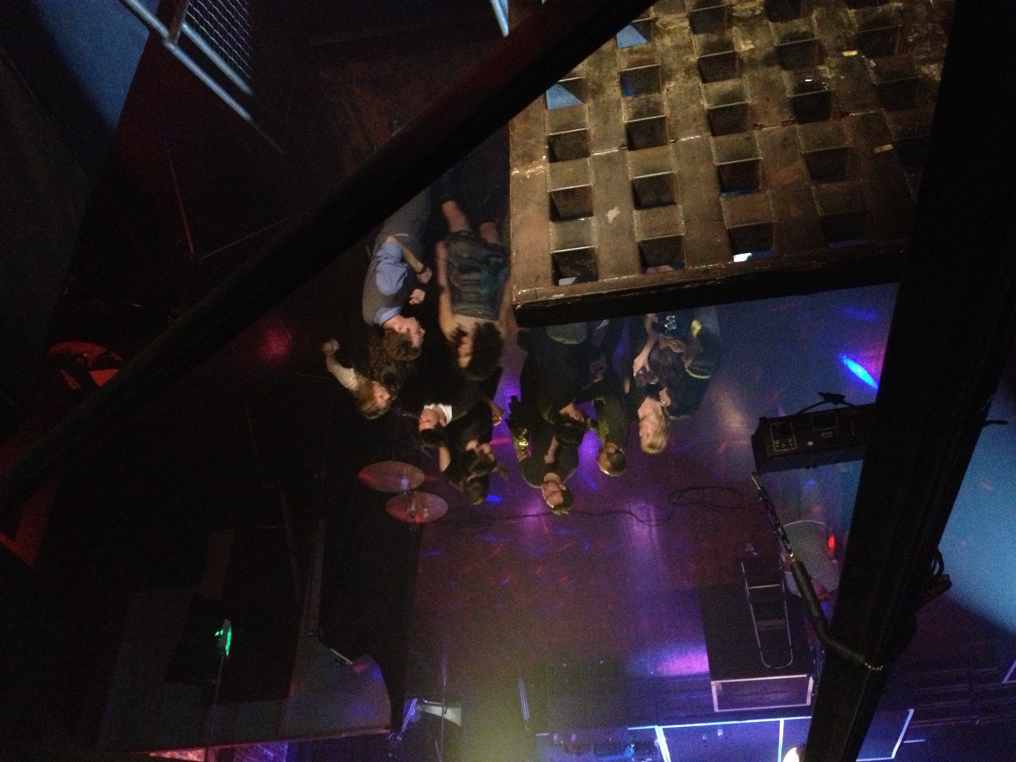 At the video shoot