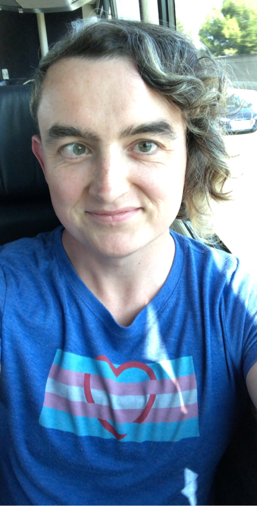 a photo of me, looking happy